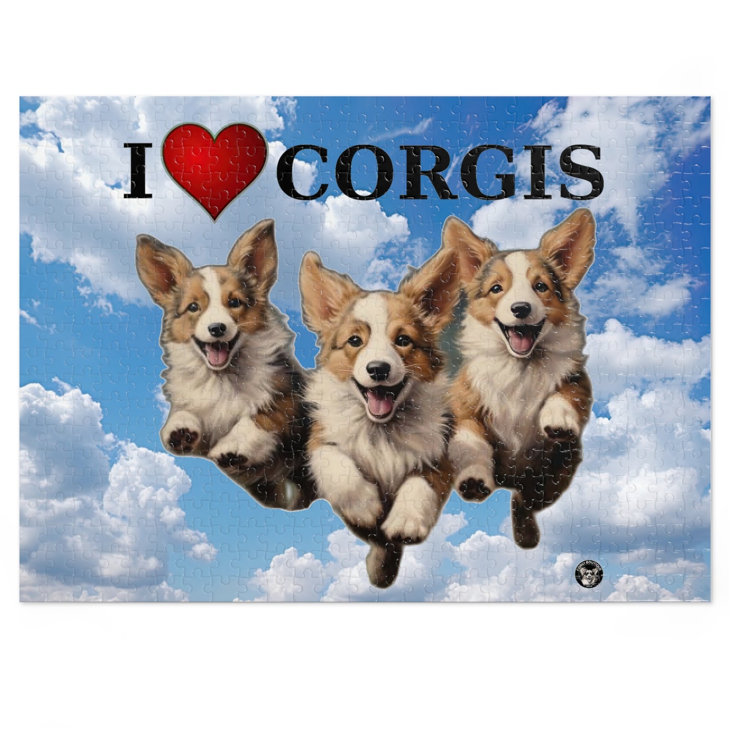 I Heart Corgis - Jigsaw Puzzle