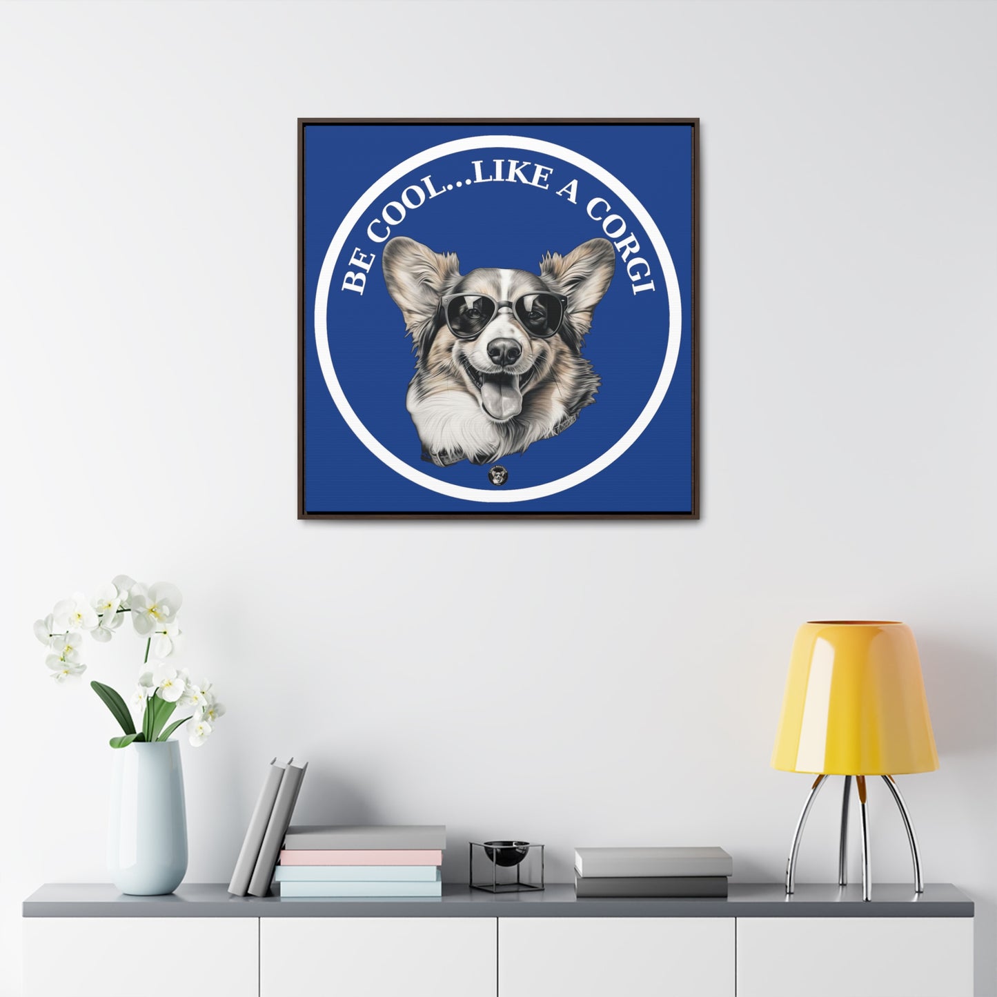 Be Cool - Framed on Canvas