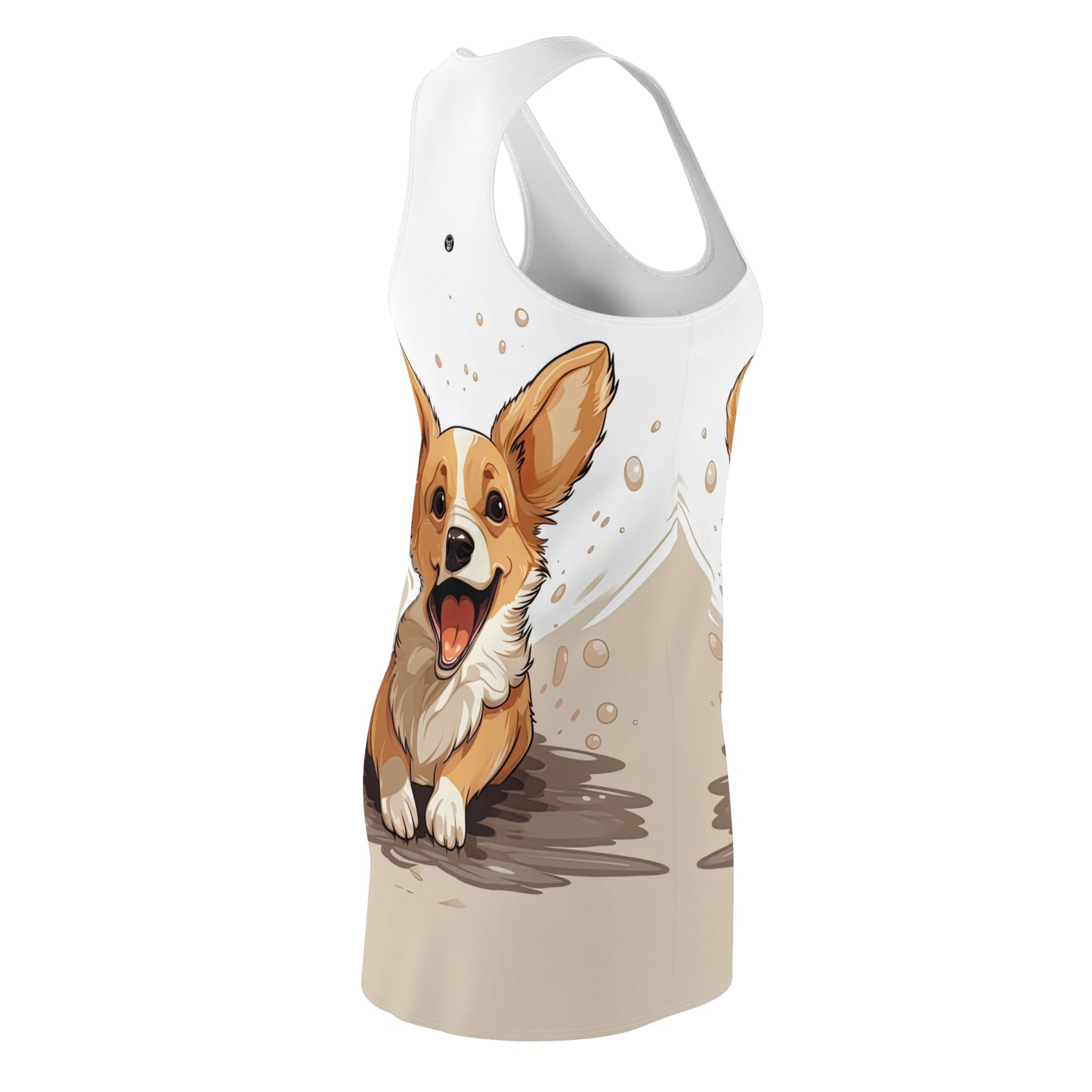 Corgi Cuteness - Racerback Dress