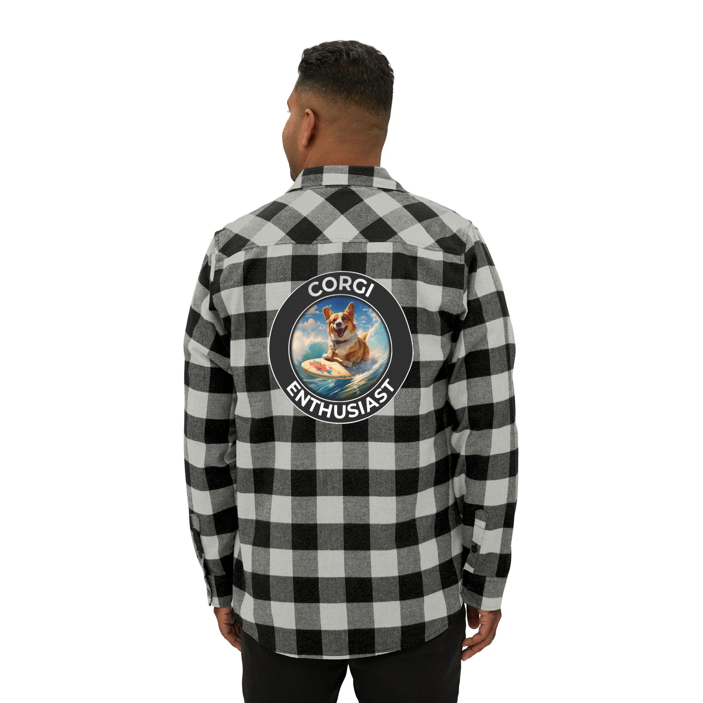 Corgi Enthusiast - Flannel Shirt