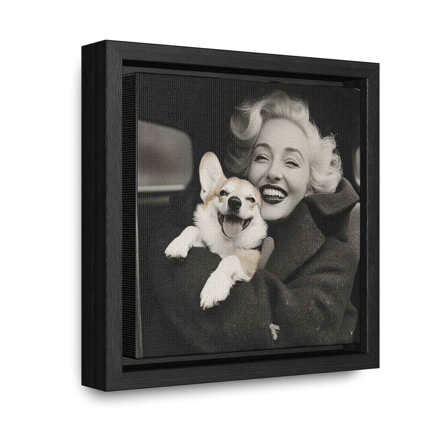 Marilyn's Bestie - Framed on Canvas