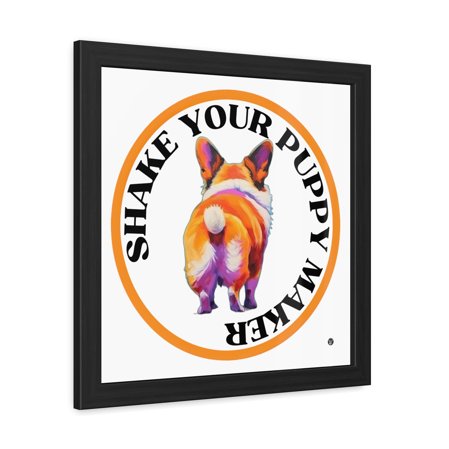 Shake Your Puppy Maker - Framed Print
