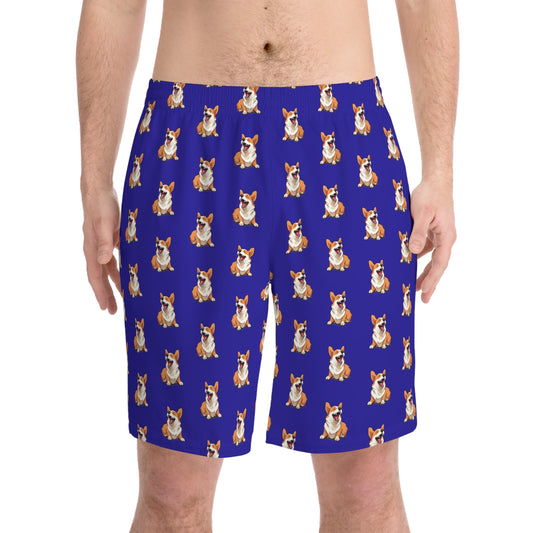 Comical Corgi Board Shorts