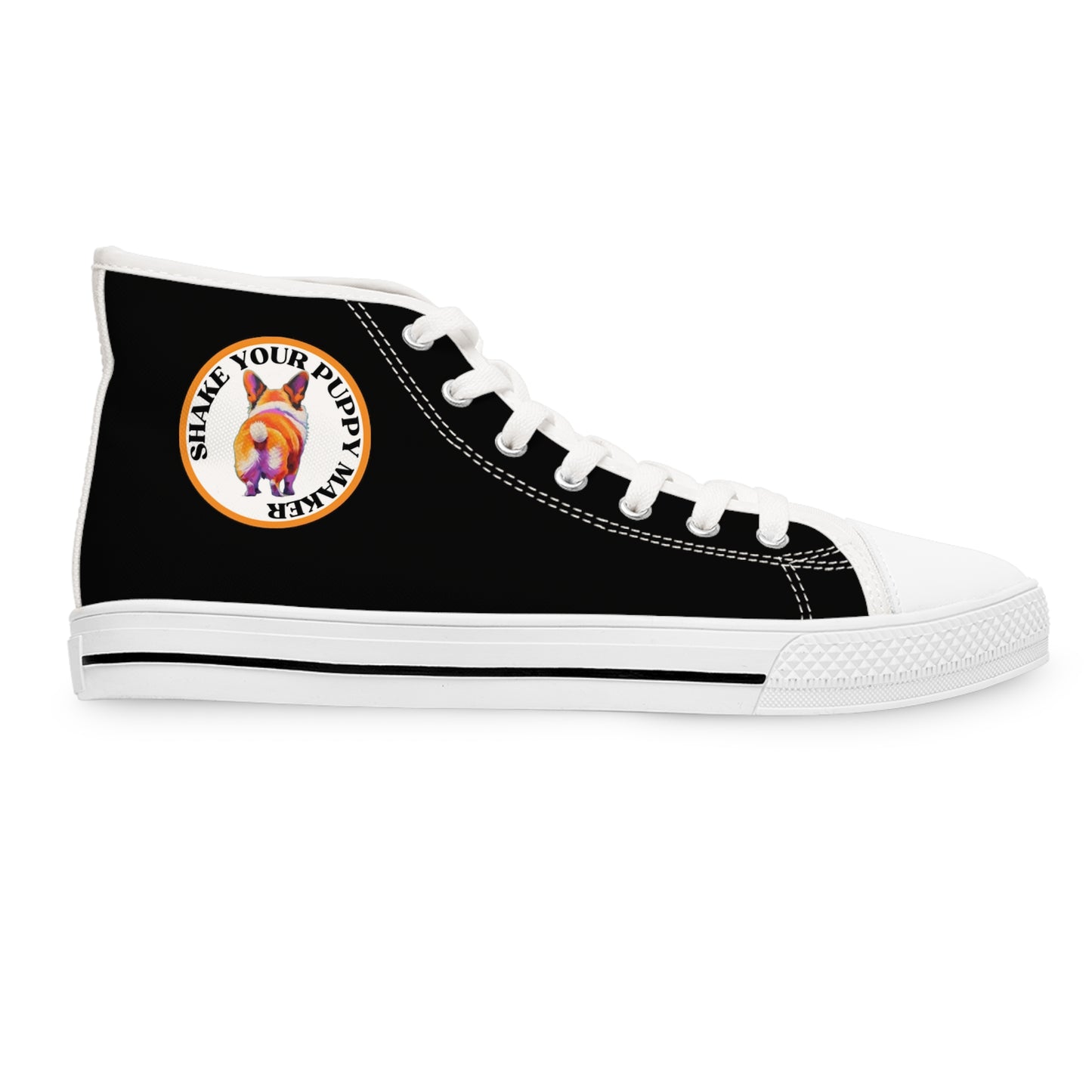 Shake Your Puppy Maker - Women's High Top Sneakers
