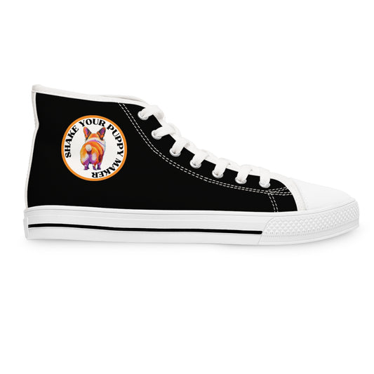 Shake Your Puppy Maker - Women's High Top Sneakers