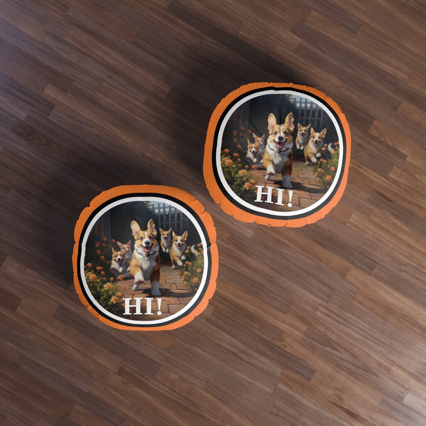 Hi! - Floor Pillow
