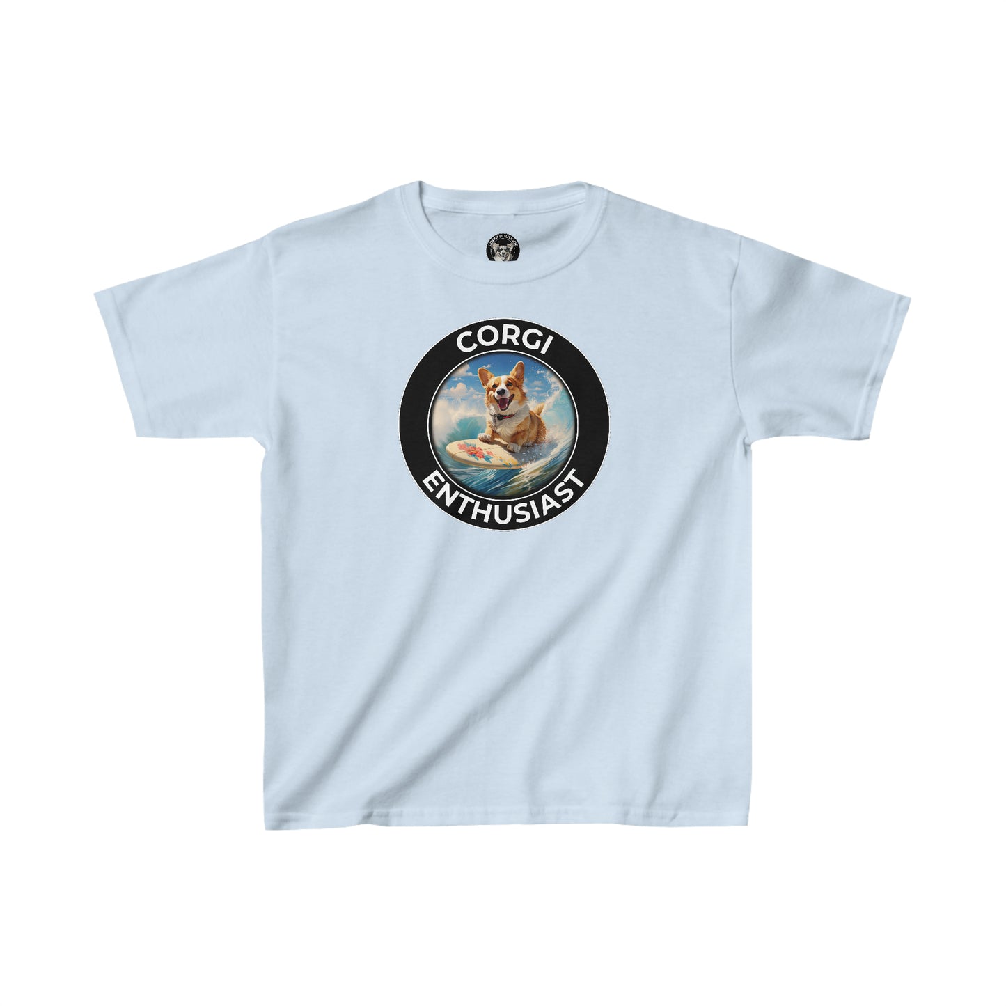 Corgi Enthusiast - Kids Heavy Cotton Tee