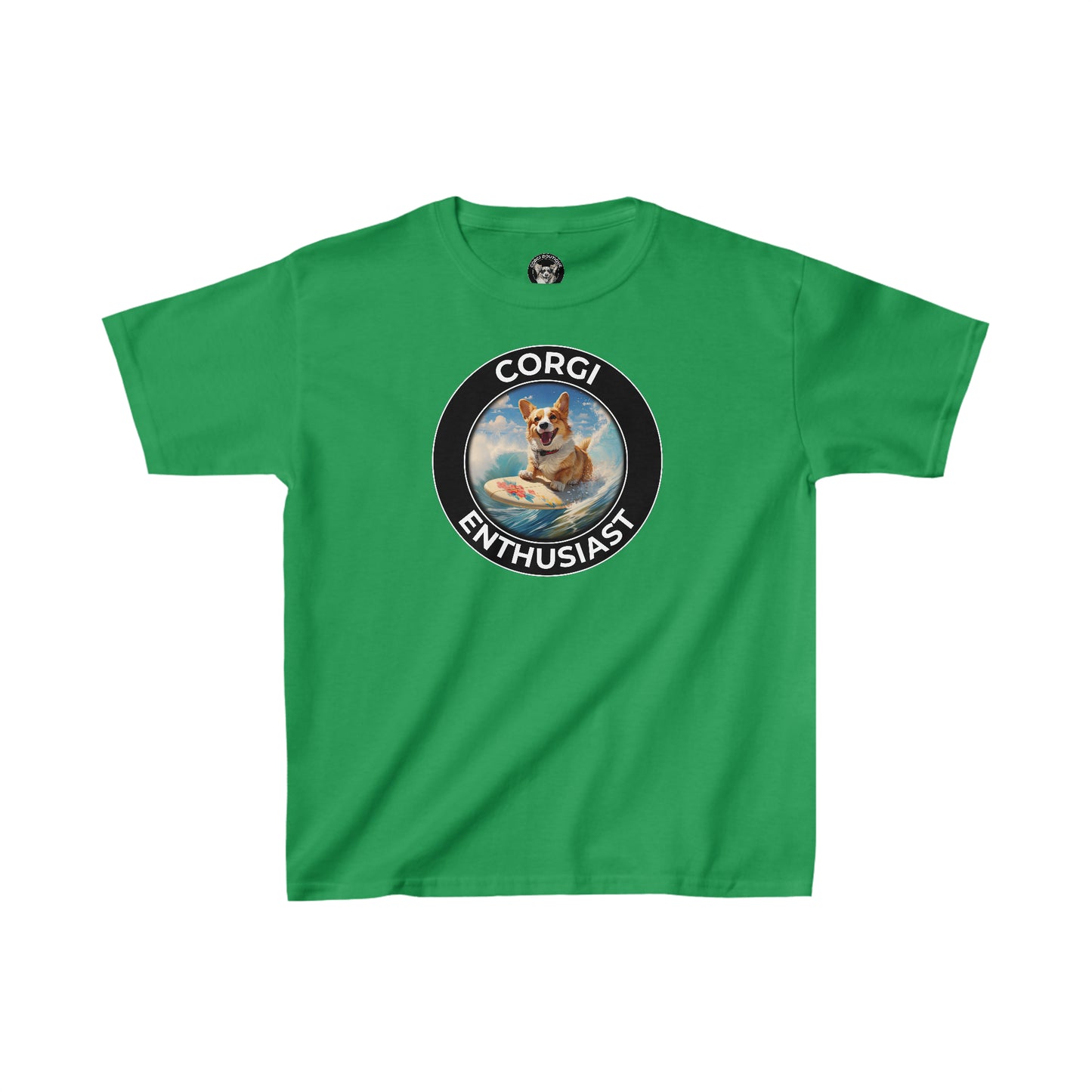 Corgi Enthusiast - Kids Heavy Cotton Tee
