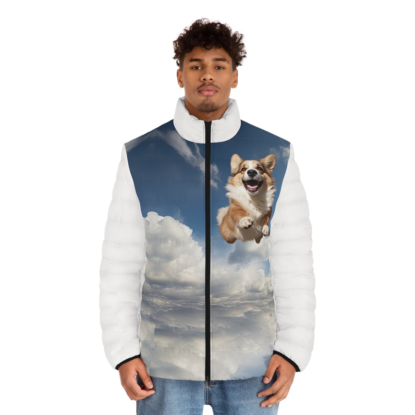 Super Corgi Puffer Jacket