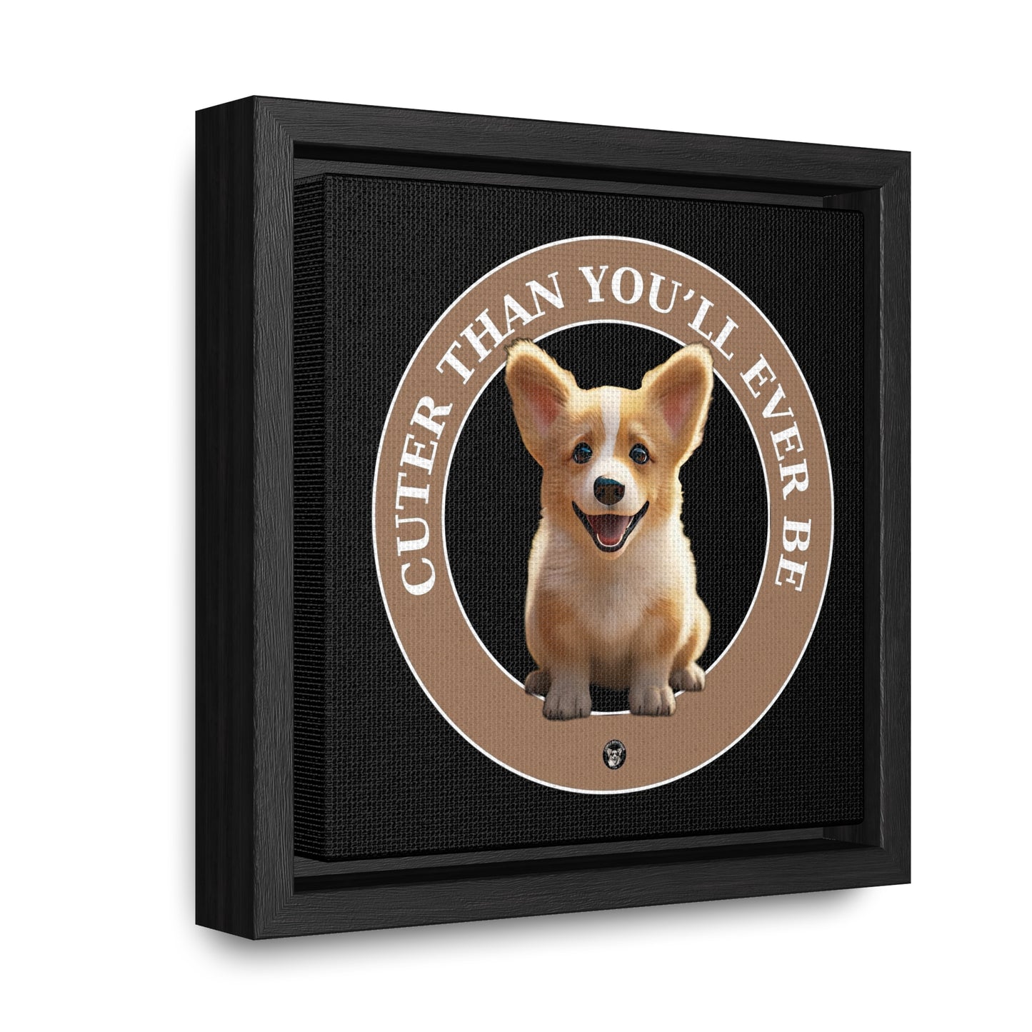Cuter Than You - Framed on Canvas