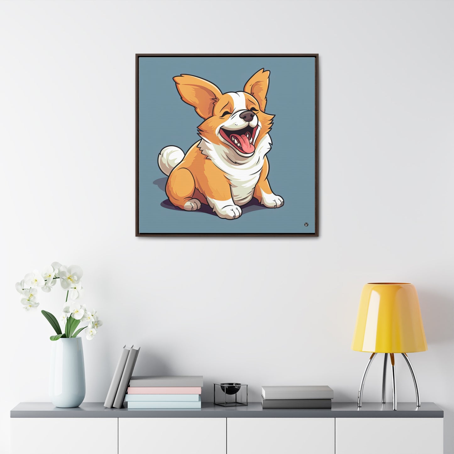 Jolly Jiggler - Framed on Canvas