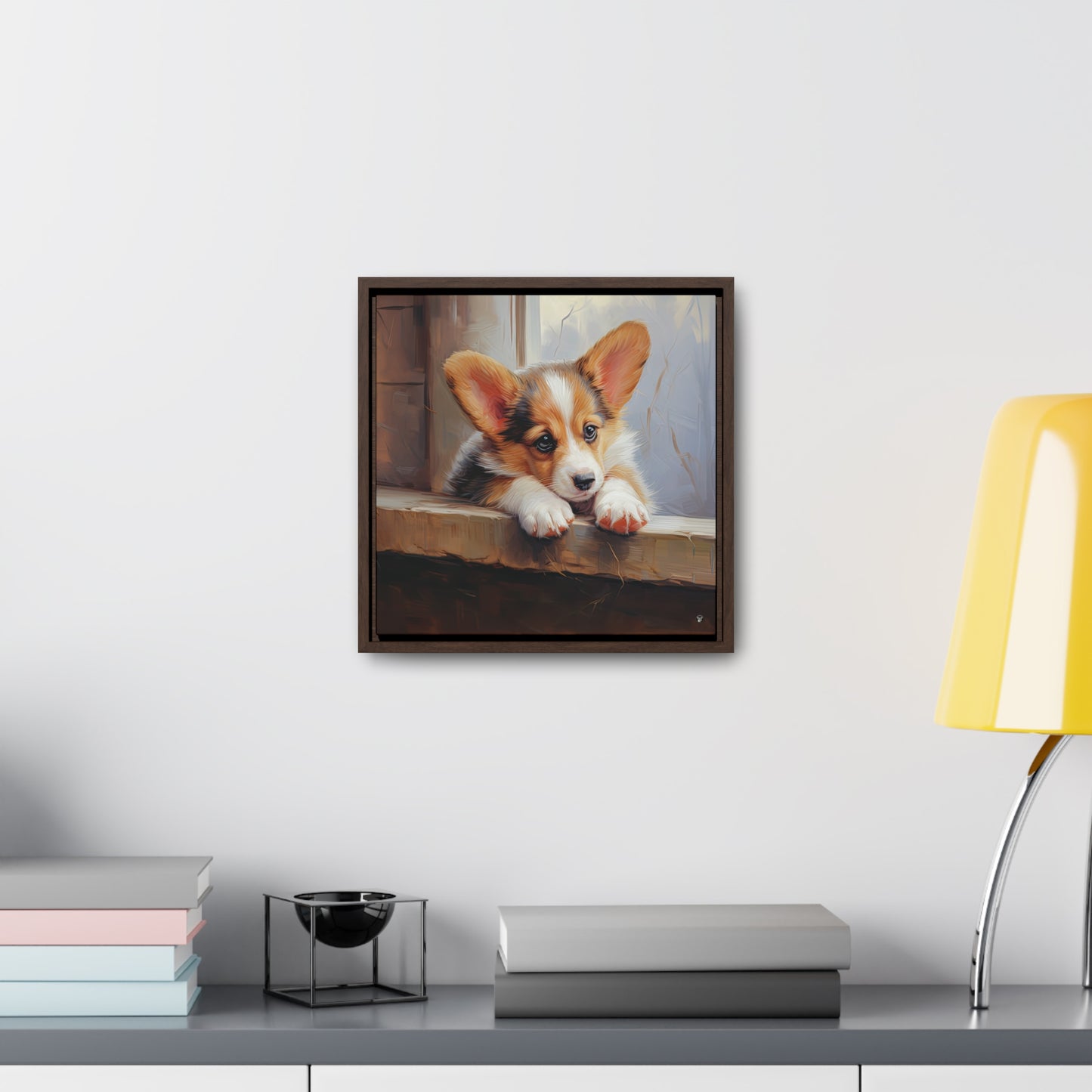 The Culprit - Framed on Canvas
