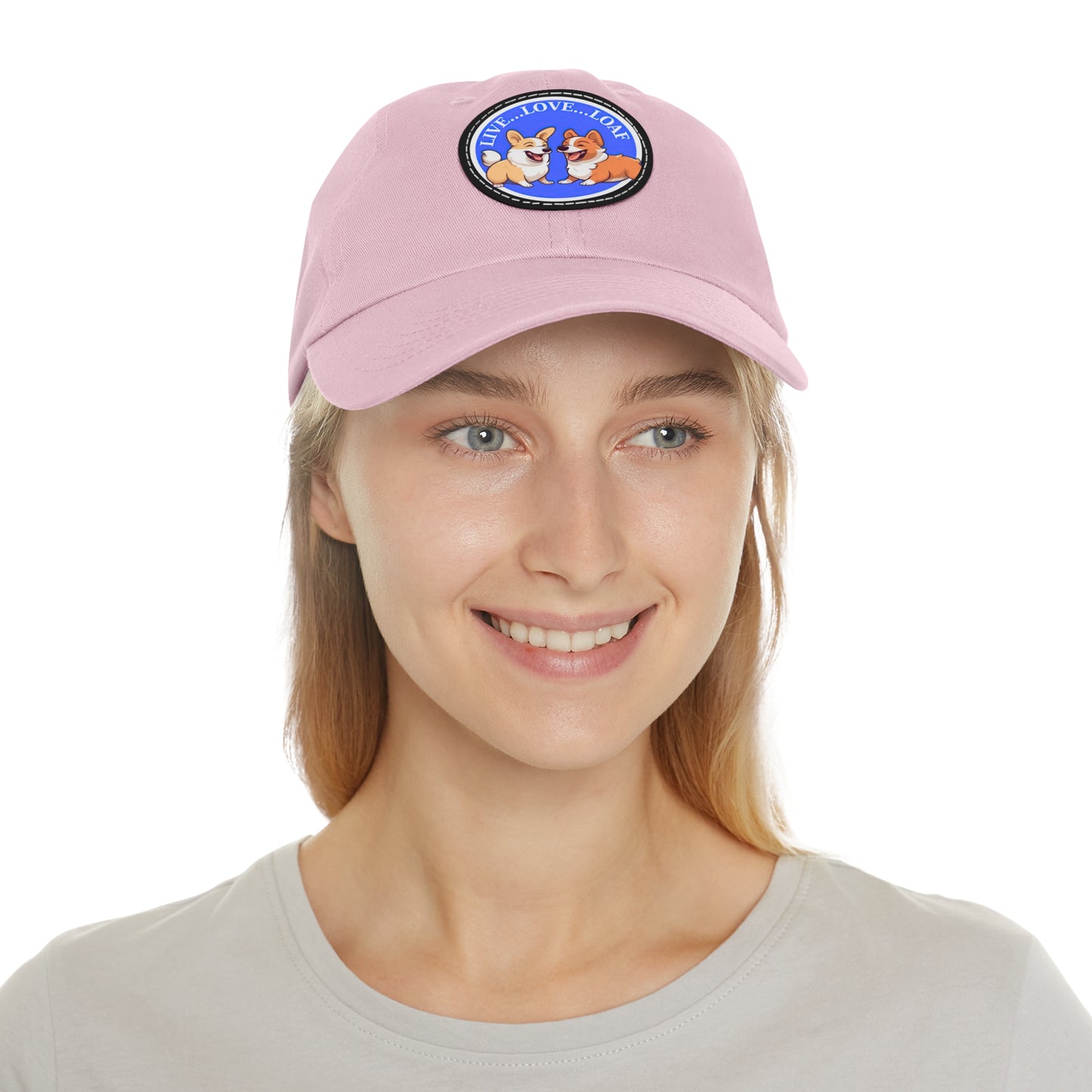 Live...Love...Loaf - Cap with Leather Patch