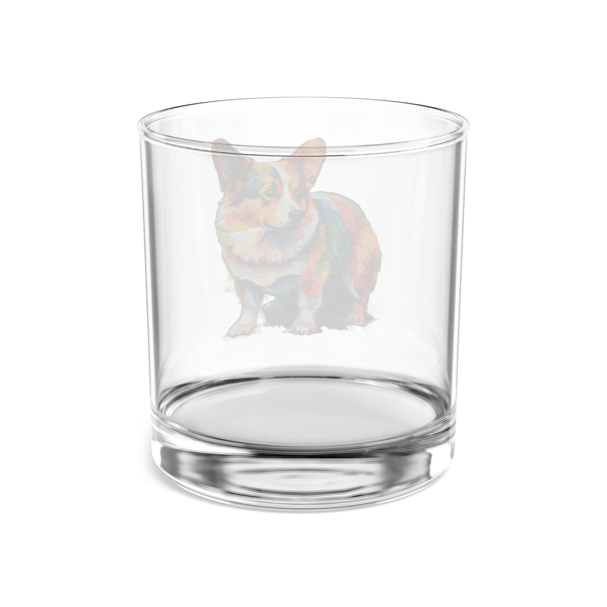 Scouter Corgi Watercolor Highball Glass