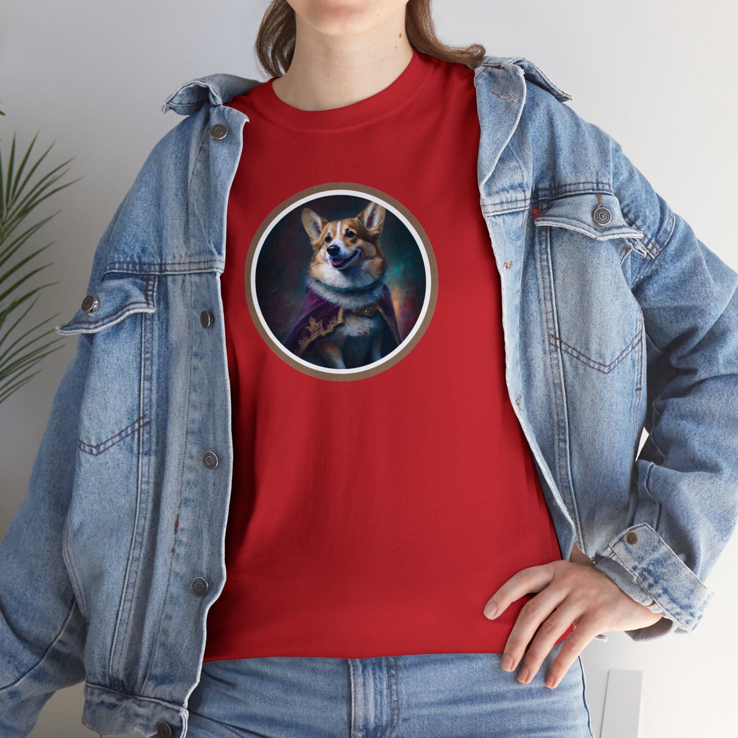Corgi Royalty - Unisex Heavy Cotton Tee