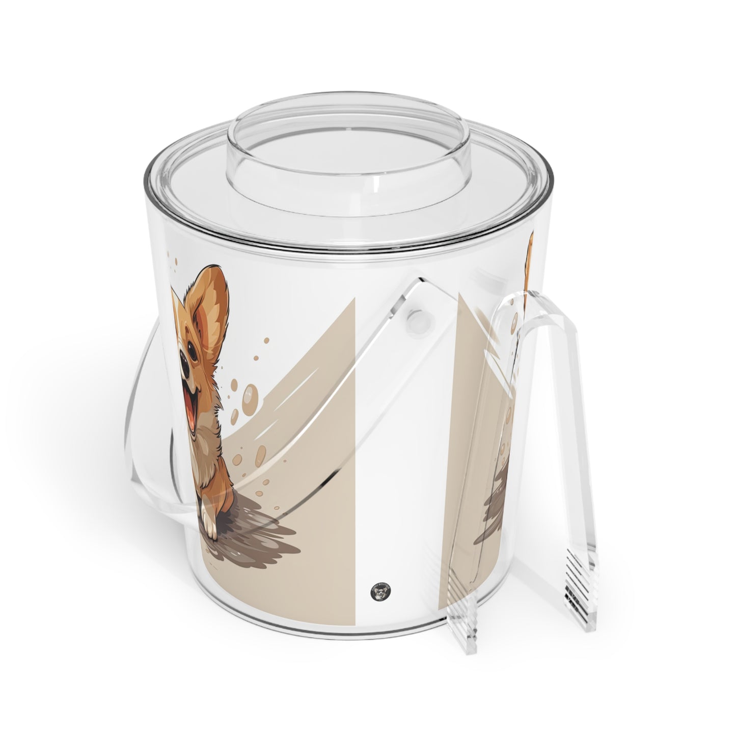 Corgi Cuteness - Ice Bucket with Tongs
