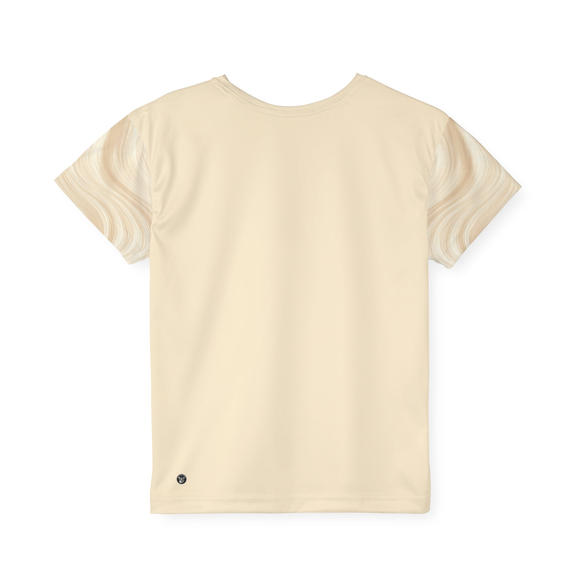 Giddy Sploot Kid's Creamy Champagne Sports Tee