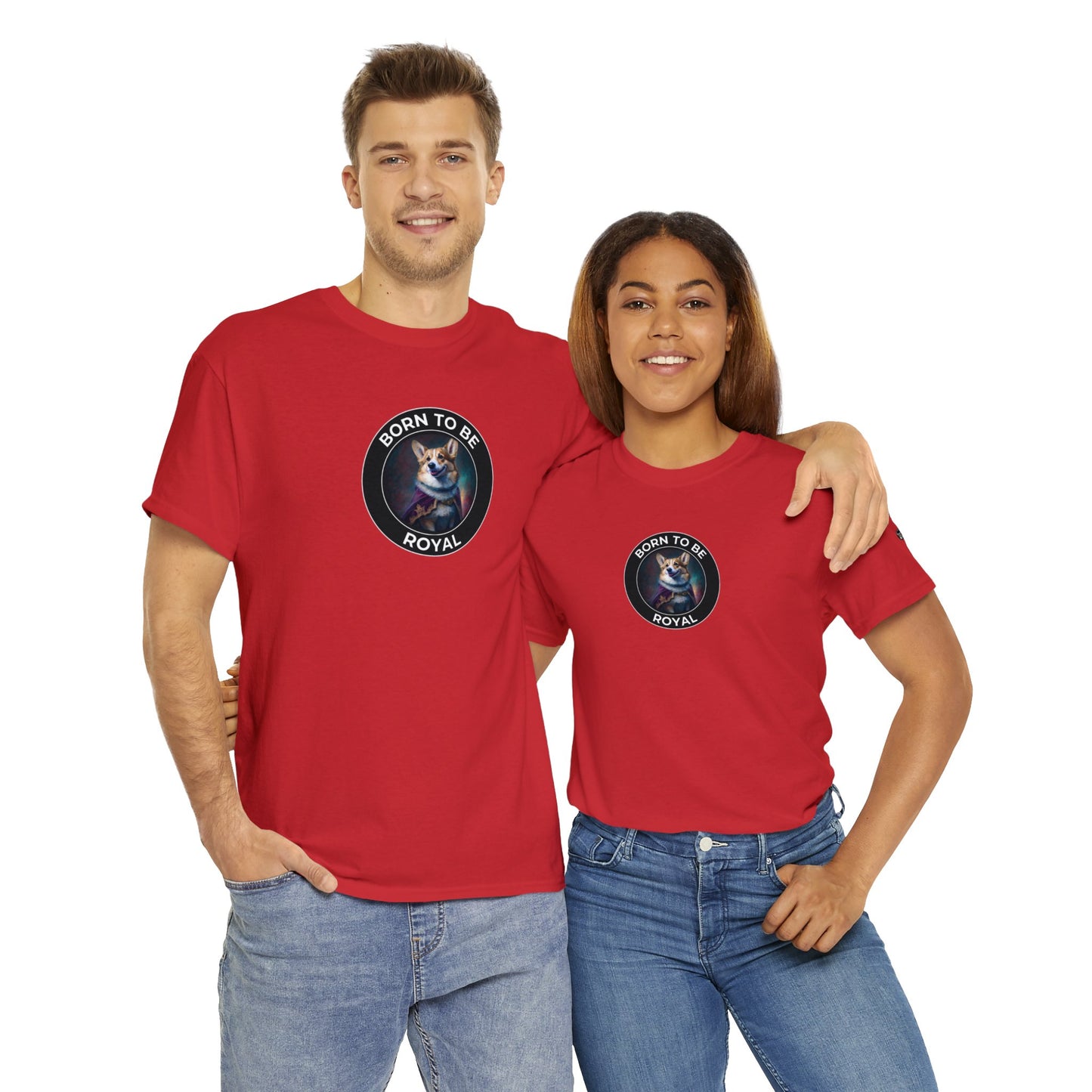 Born To Be Royal - Unisex Heavy Cotton Tee