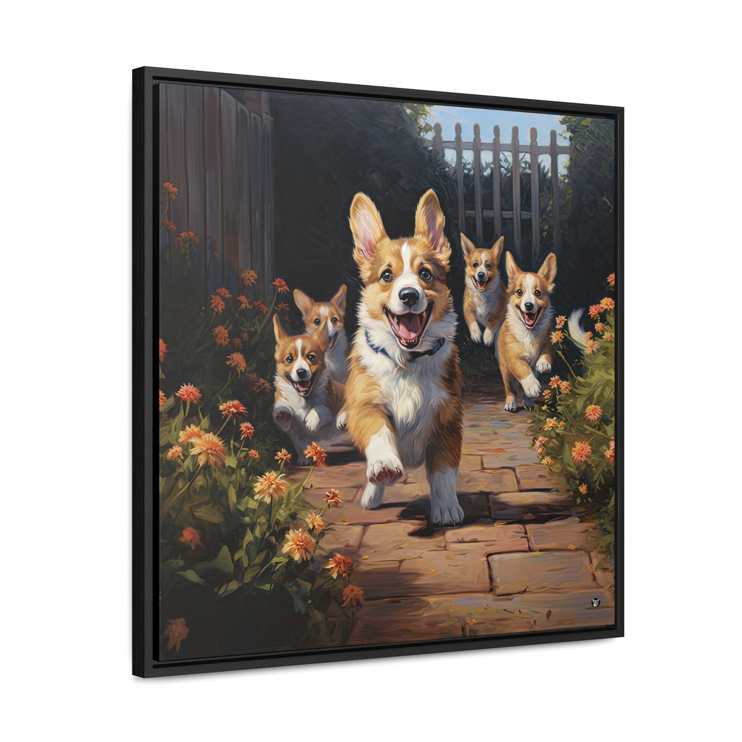 Welcome Home - Framed on Canvas