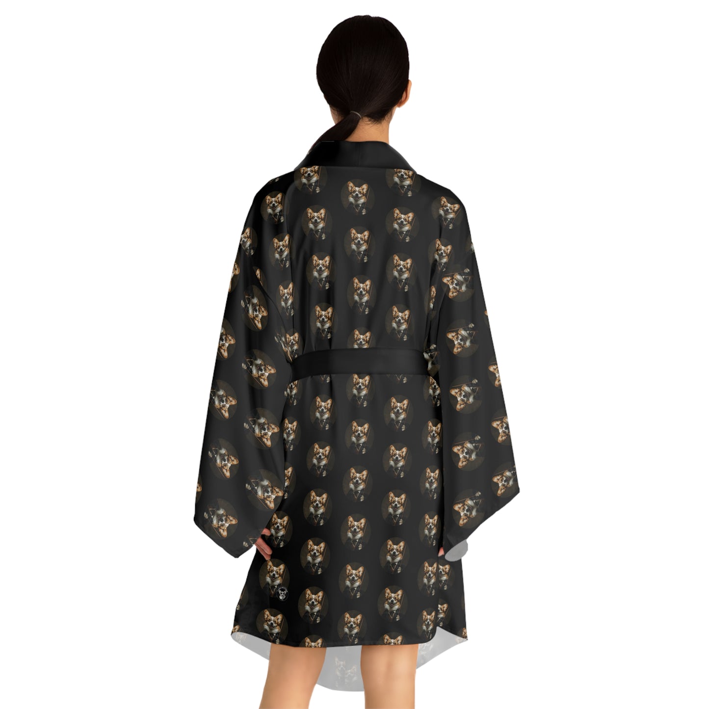 Corgi Potter Kimono Robe