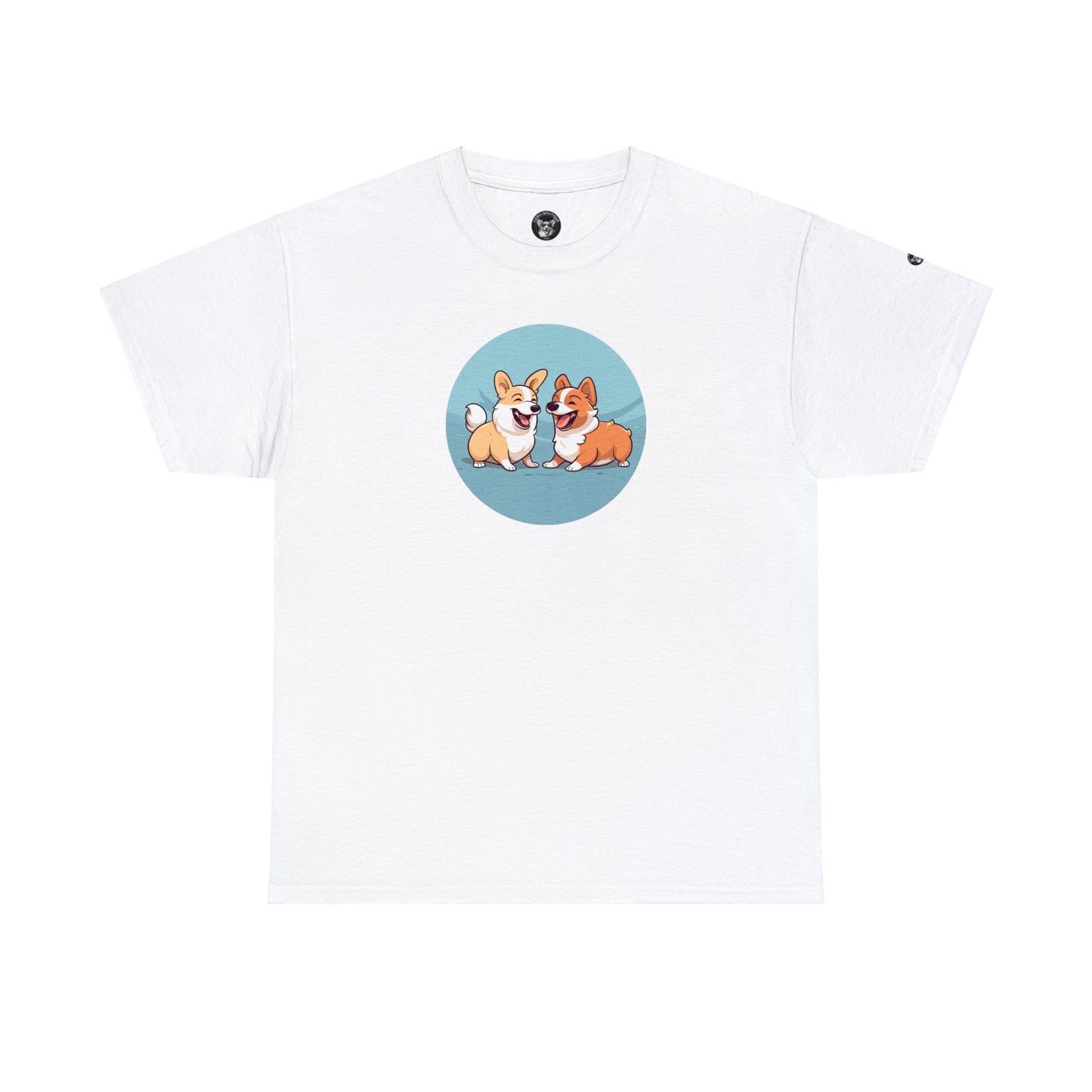 Corgi Couple - Unisex Heavy Cotton Tee