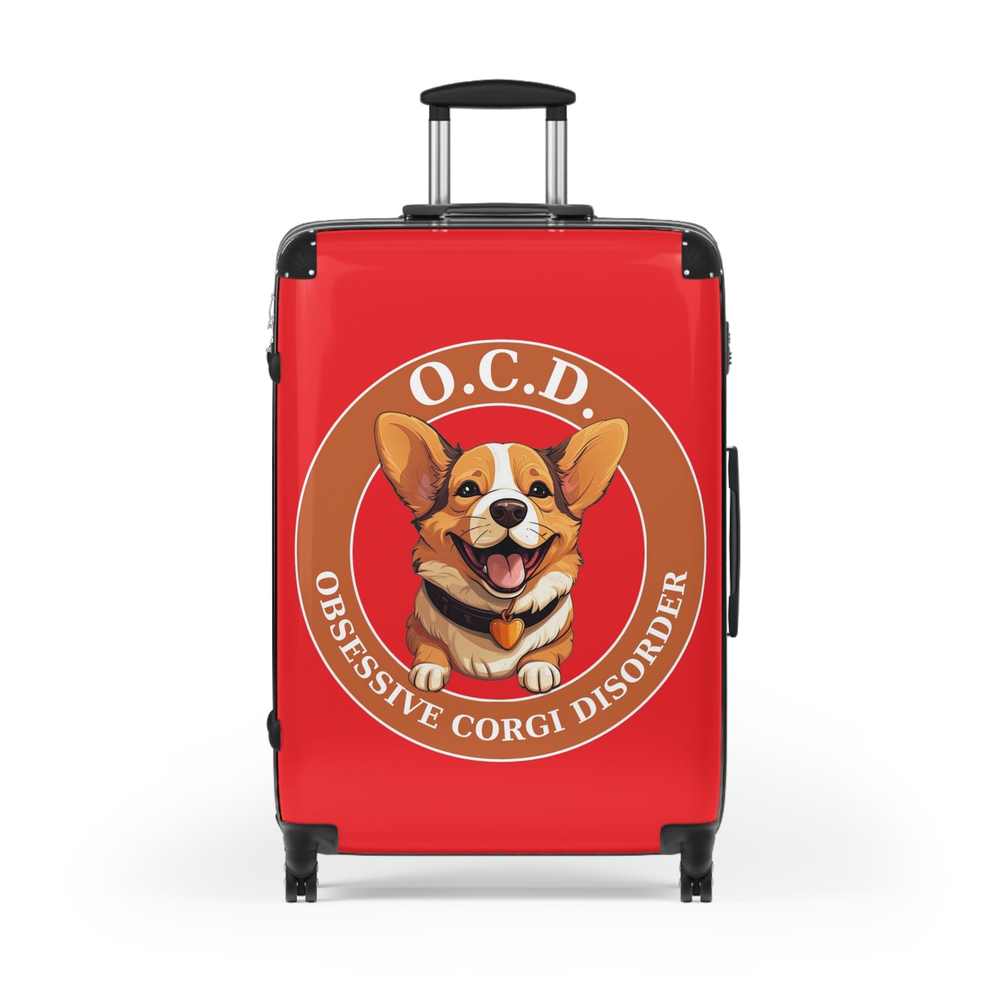 O.C.D. Obsessive Corgi Disorder - Suitcase