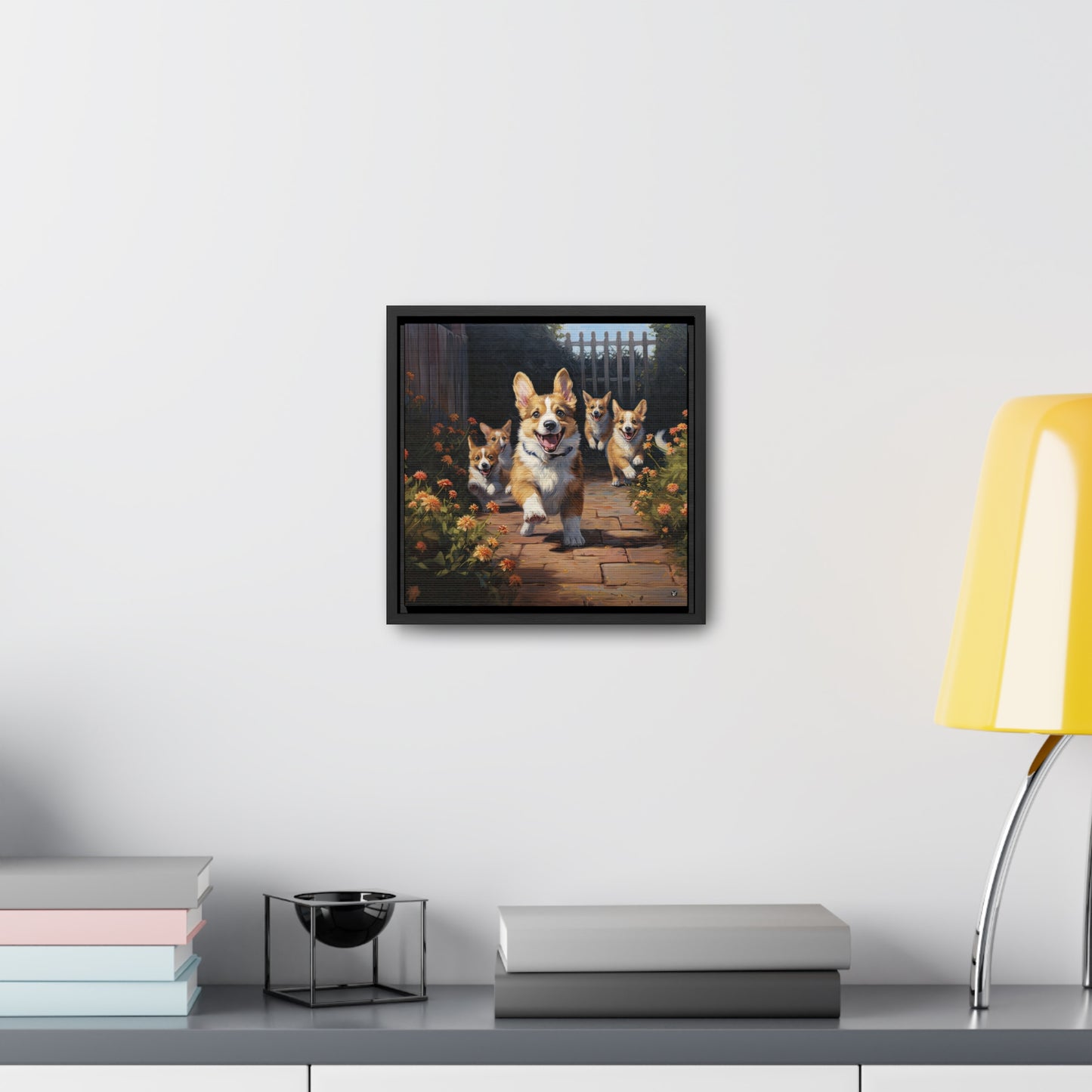 Welcome Home - Framed on Canvas