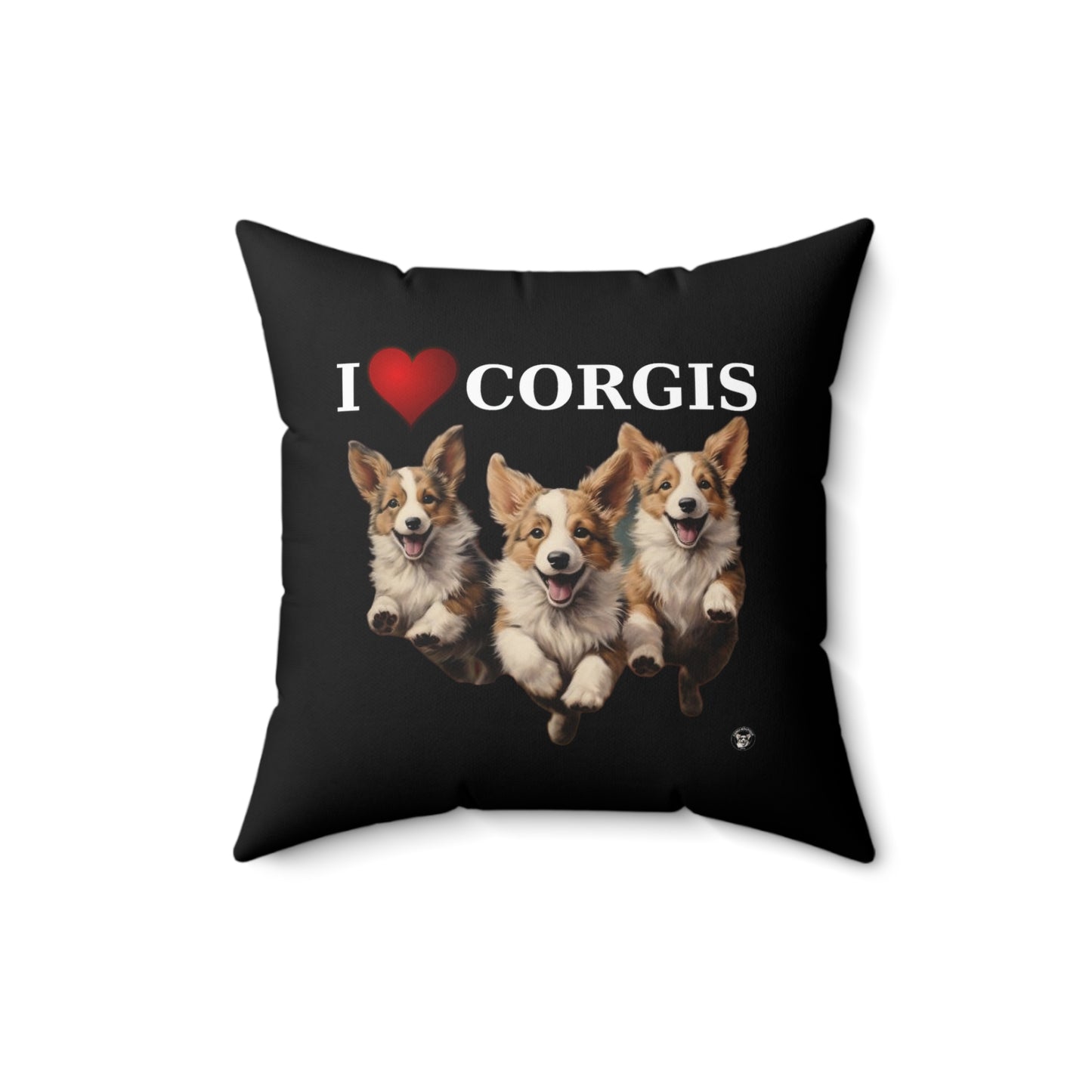 I Heart Corgis - Throw Pillow