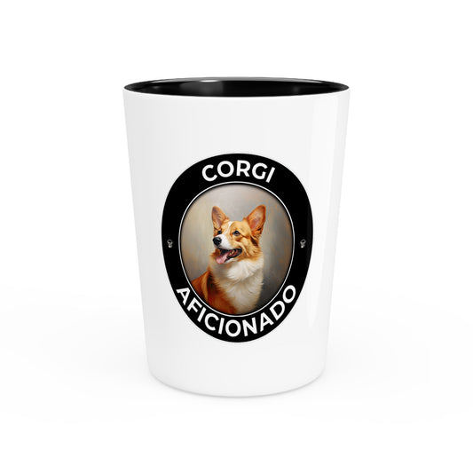 Corgi Aficionado - Espresso/Shot Glass