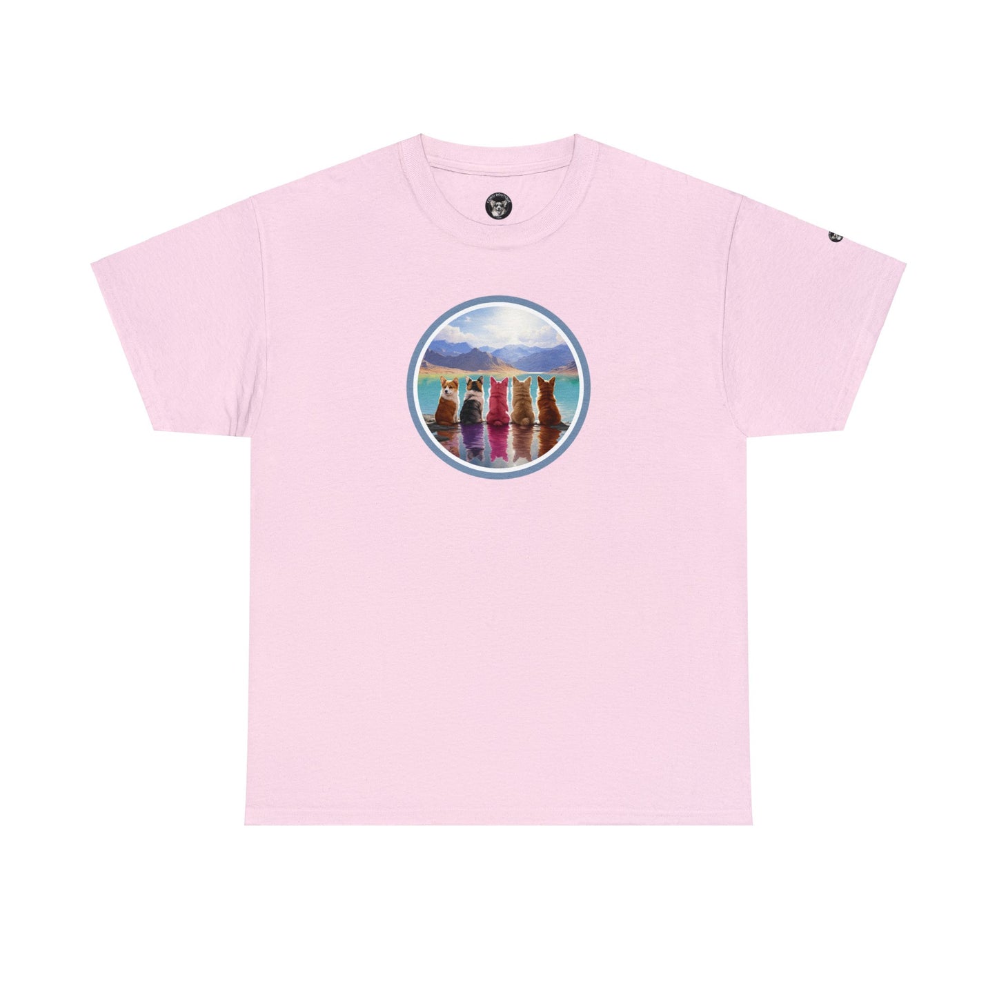 Corgi Lake - Unisex Heavy Cotton Tee