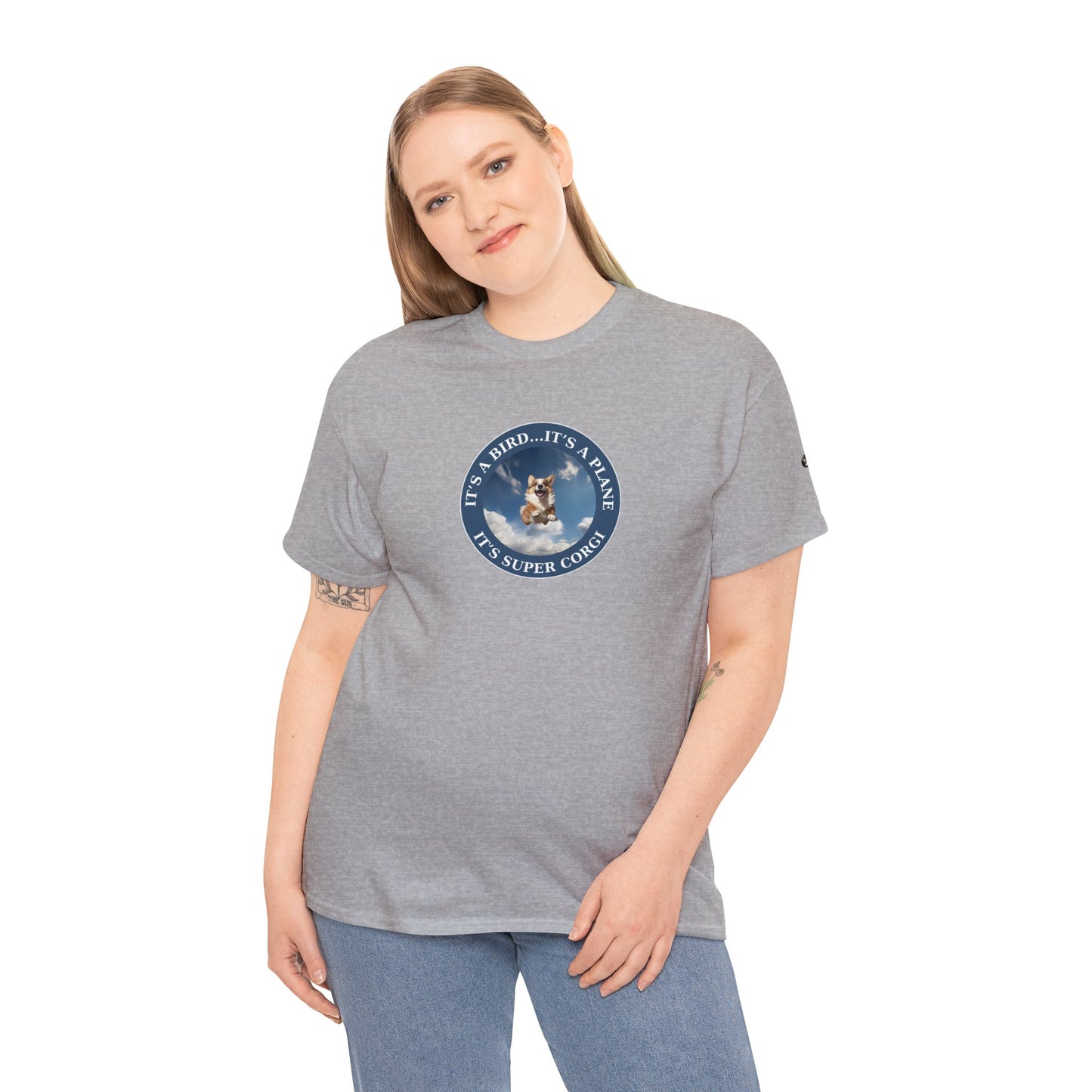 Super Corgi - Unisex Heavy Cotton Tee