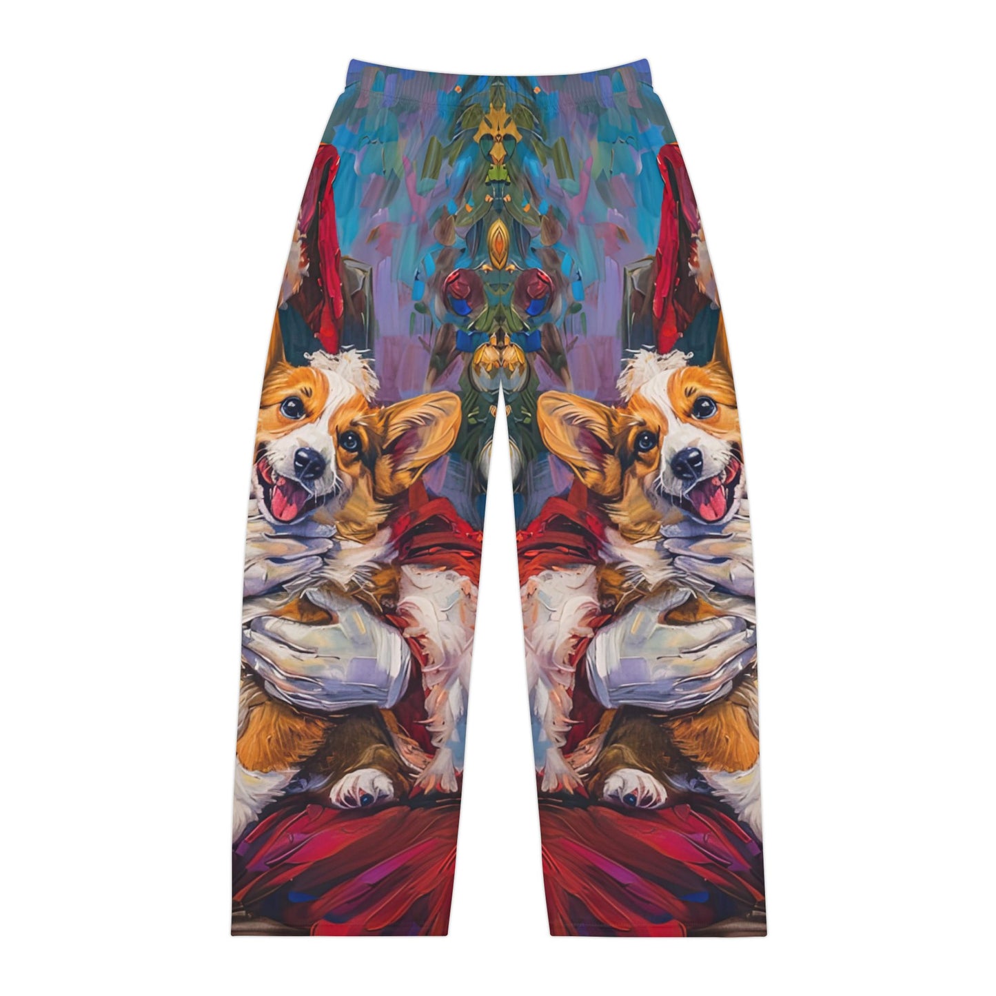 Christmas Corgi Men's Pajama Pants