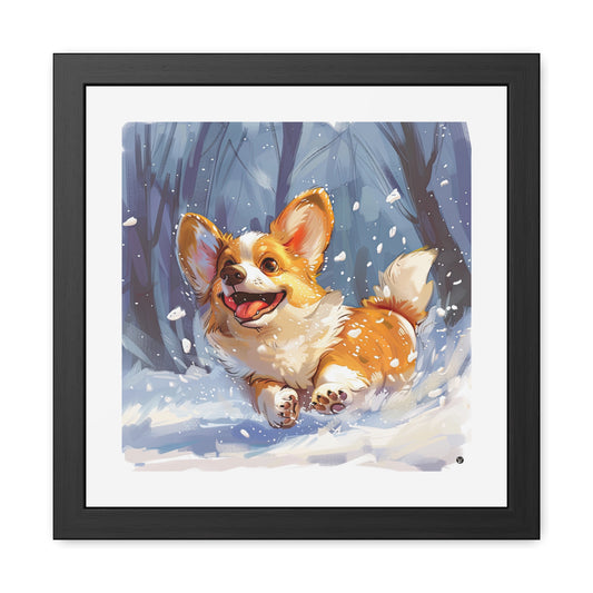 Winter Fun Framed Print