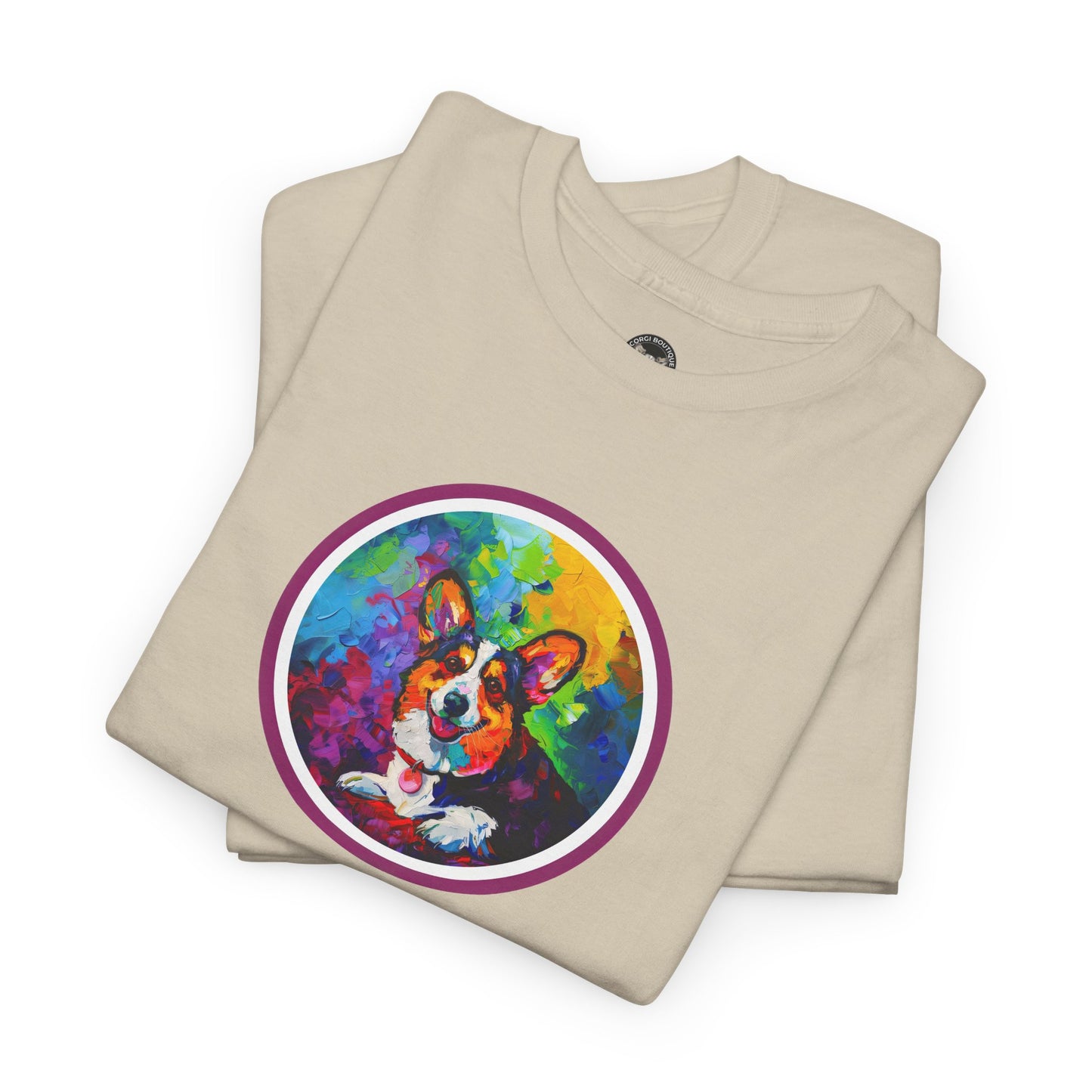 Colorful Cardigan - Unisex Heavy Cotton Tee