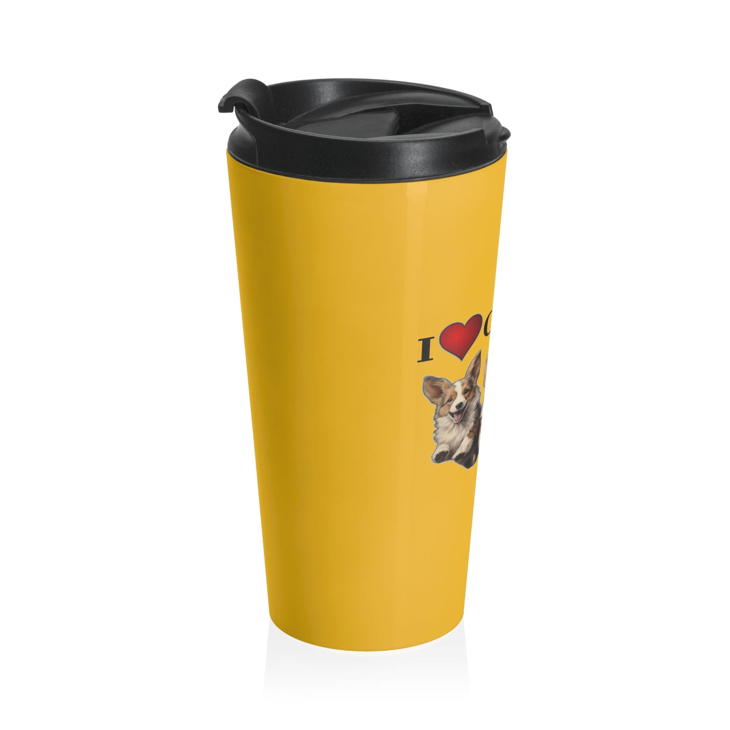 I Heart Corgis - Travel Mug