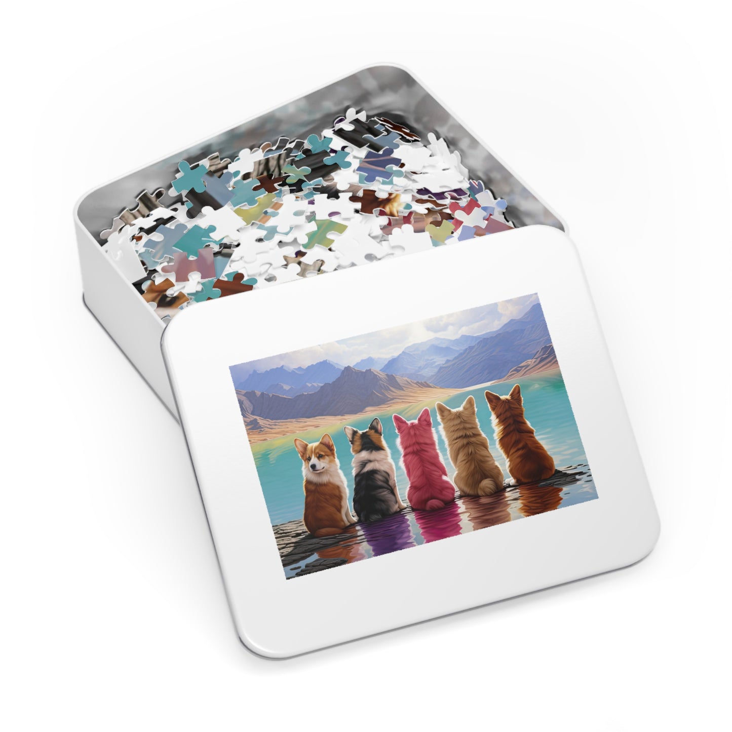 Corgi Lake - Jigsaw Puzzle