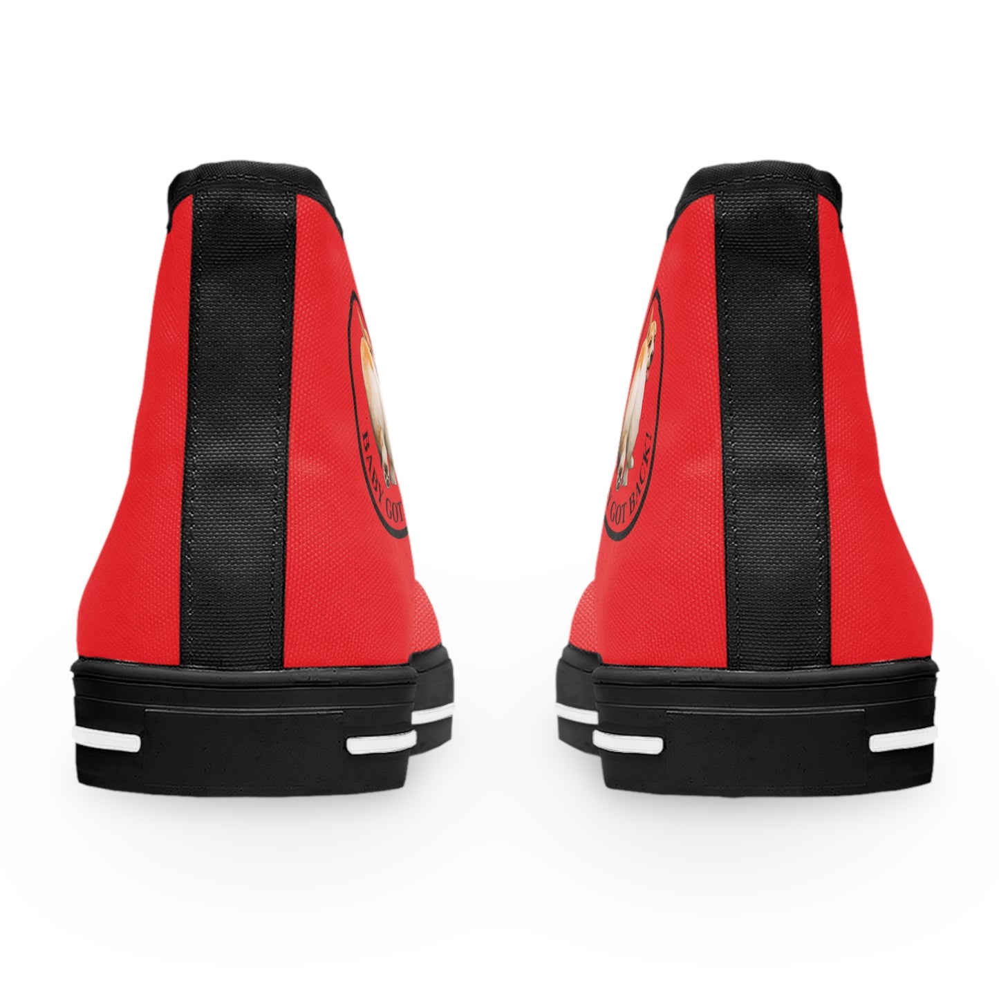 Baby Got Back - Women's High Top Sneakers