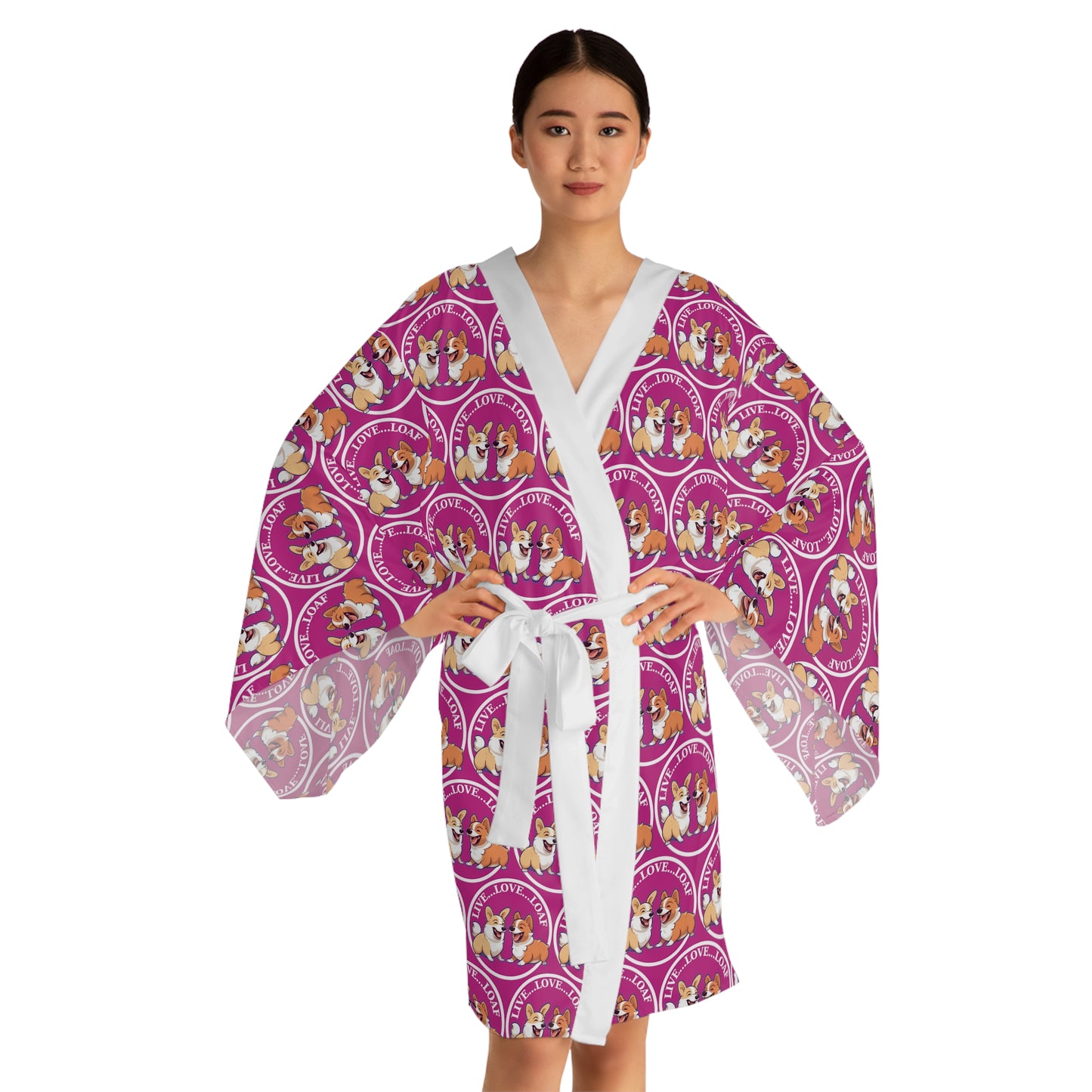 Live...Love...Loaf - Kimono Robe