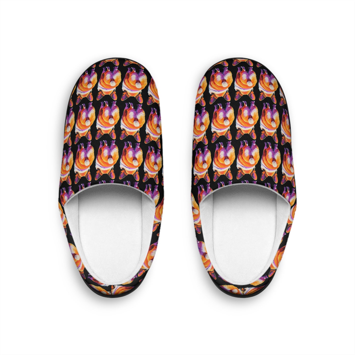 Corgi Butt Mosaic - Women's Slippers