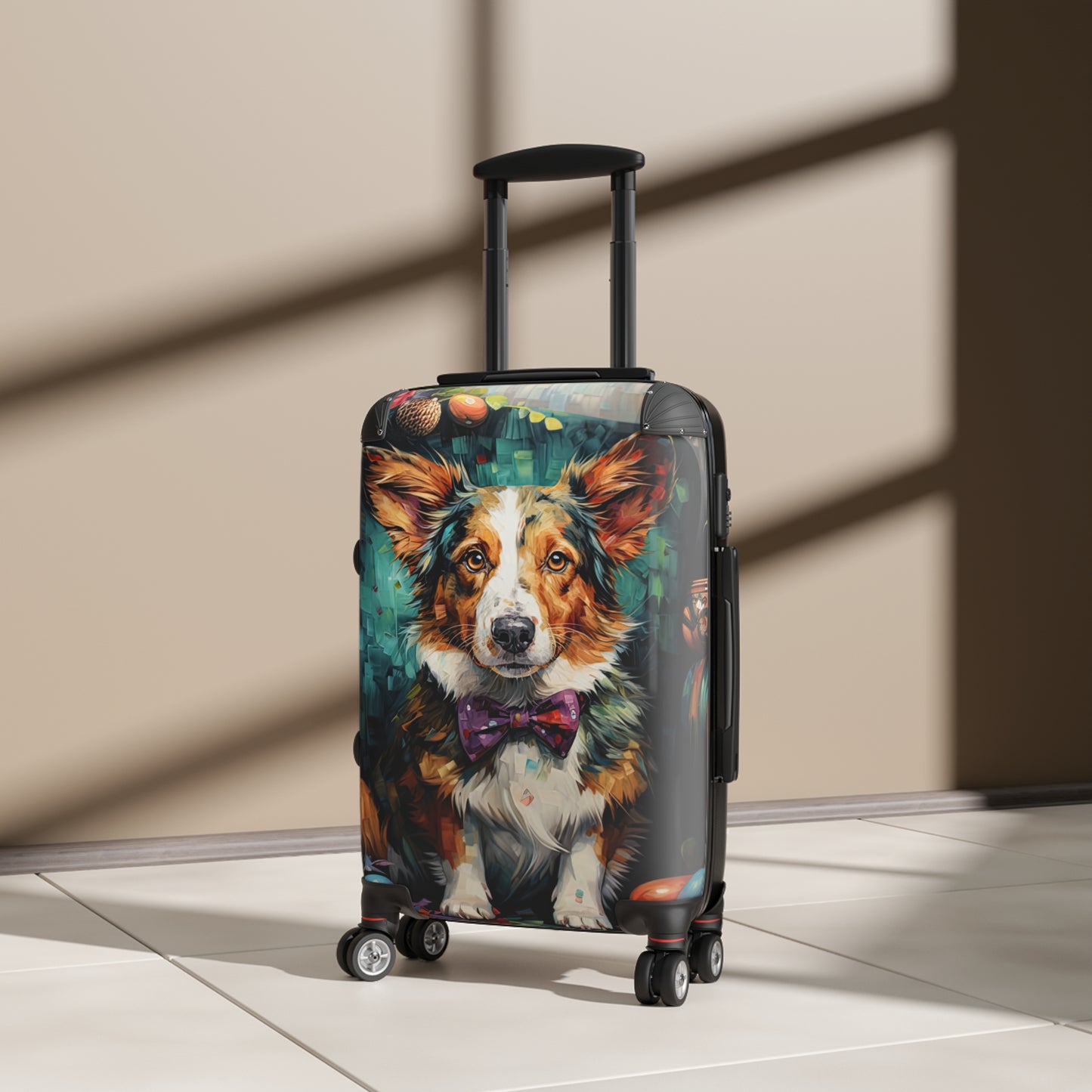 Formal Corgi - Suitcase