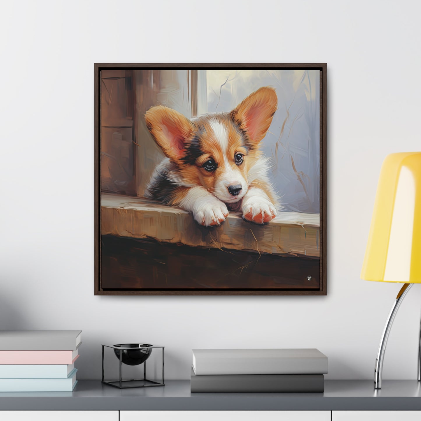 The Culprit - Framed on Canvas