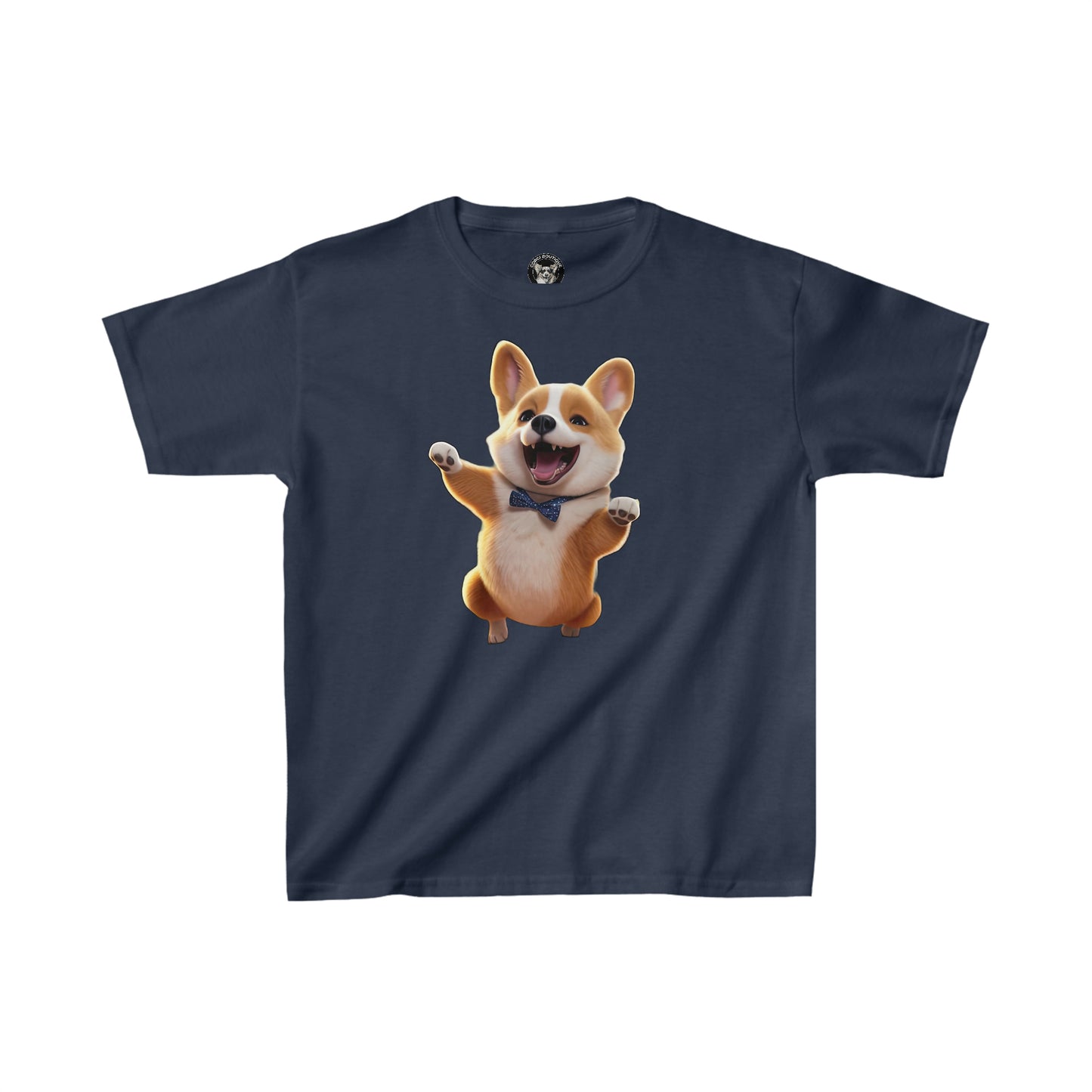 Boogaloo Corgi - Kids Heavy Cotton Tee