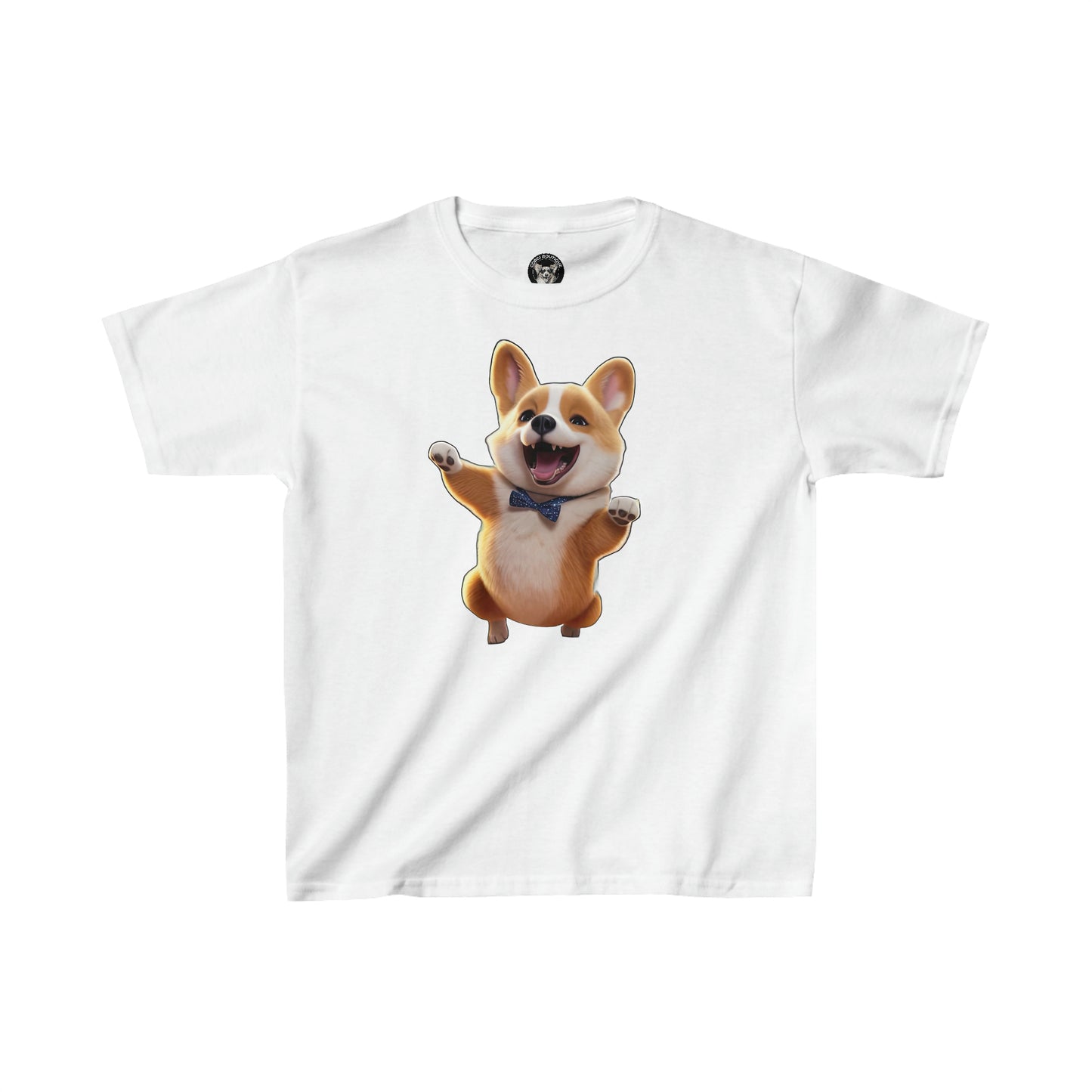 Boogaloo Corgi - Kids Heavy Cotton Tee