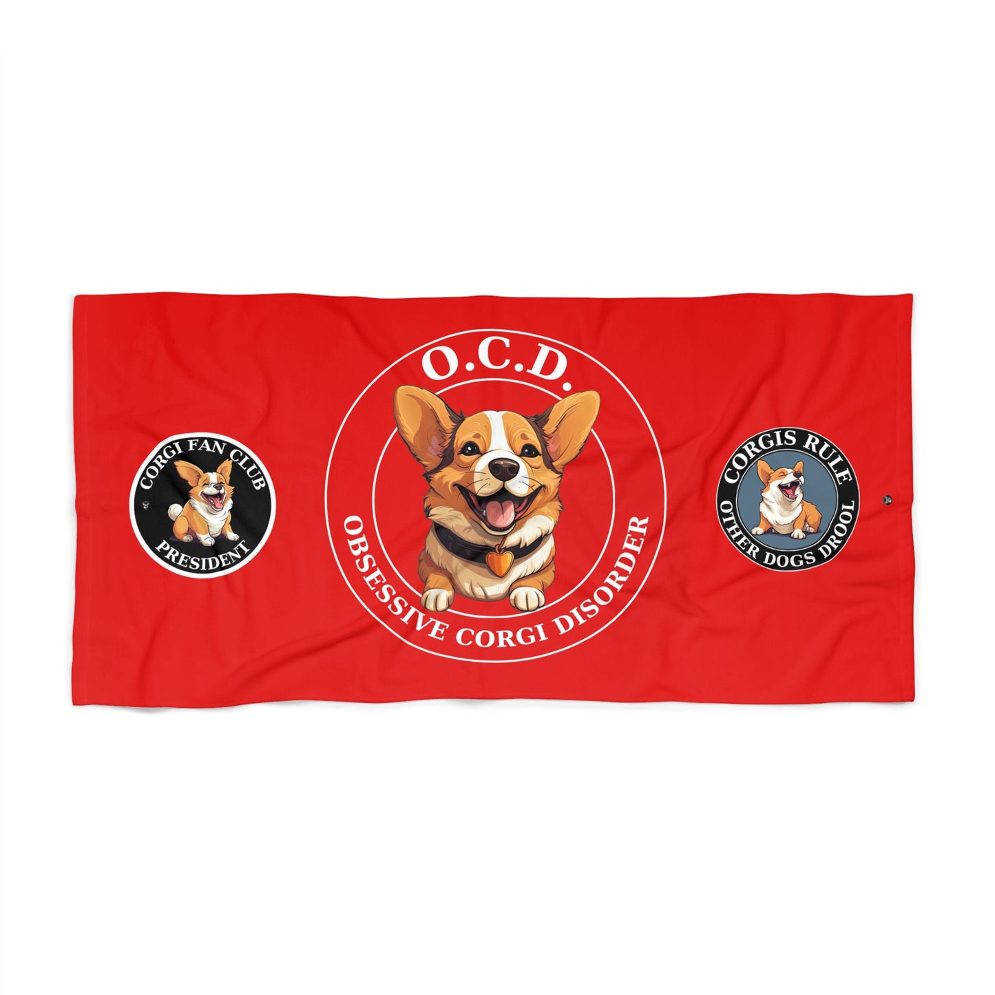 O.C.D. Beach Towel
