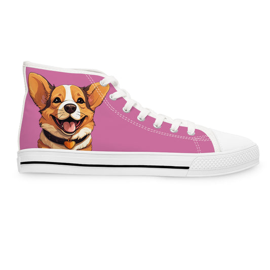 Puppy Love - Women's High Top Sneakers