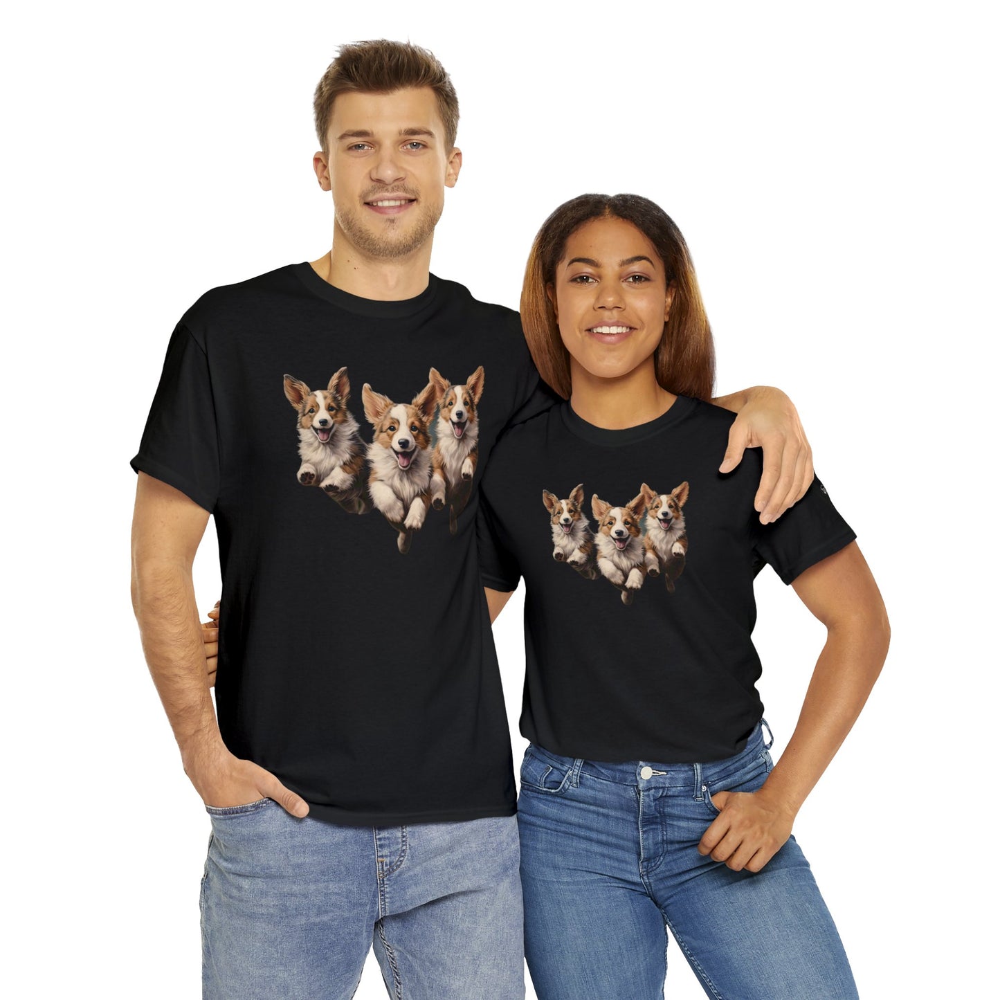 Corgi Enthusiasm - Unisex Heavy Cotton Tee