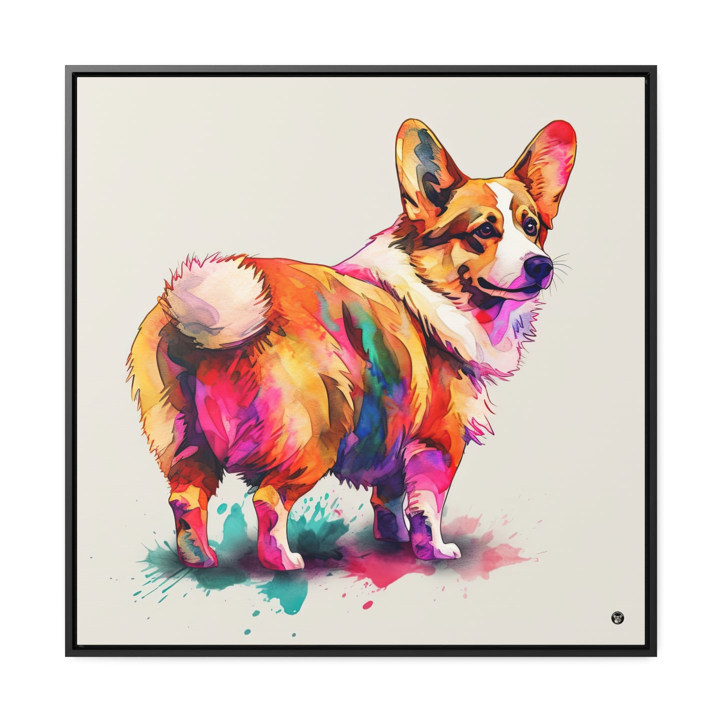 The Observer  - Framed on Canvas