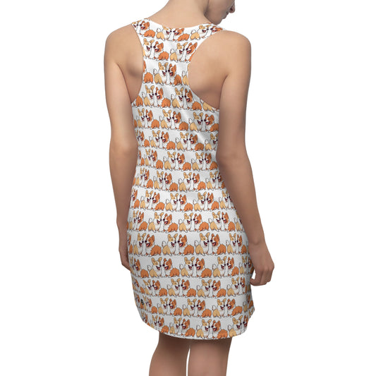 Corgi Couple - Racerback Dress