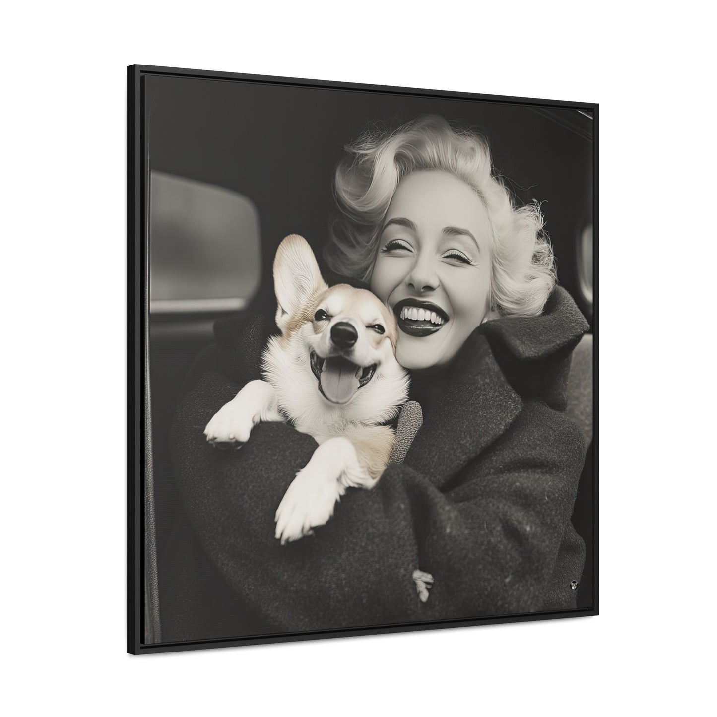 Marilyn's Bestie - Framed on Canvas