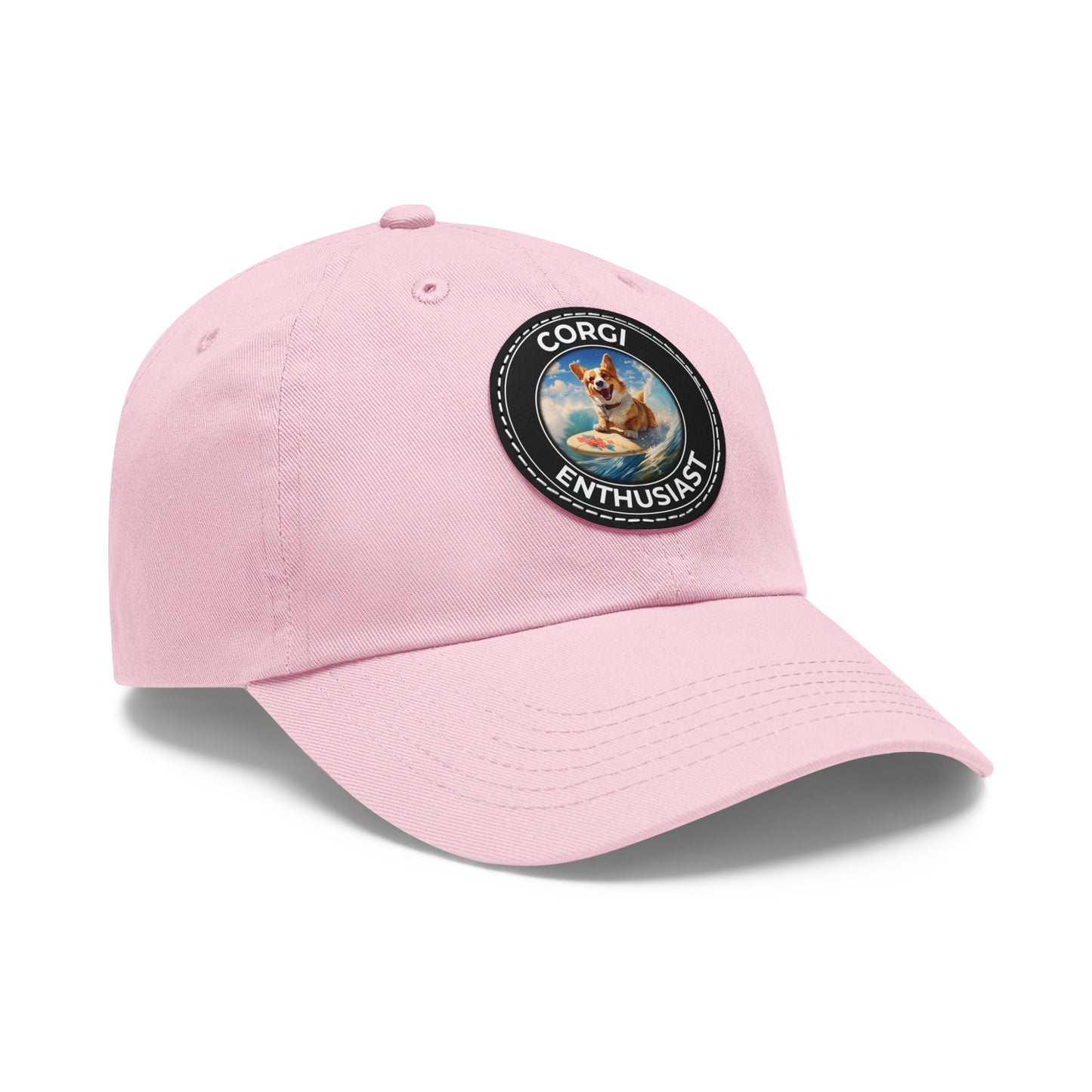 Corgi Enthusiast - Cap with Leather Patch